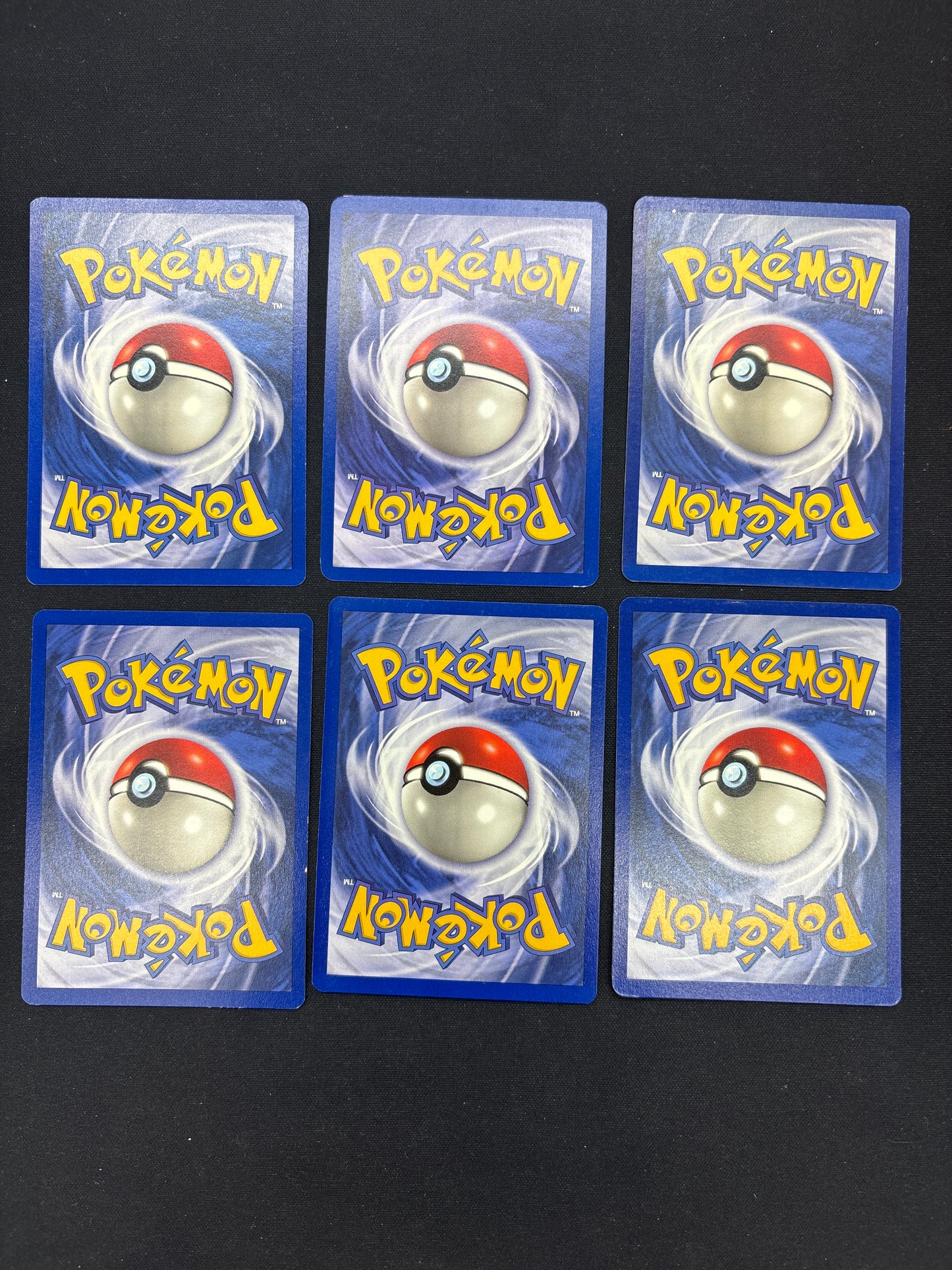 Auction Lot 110: Pokemon Cards Lot of 6 Assorted Base Set Conditions Vary