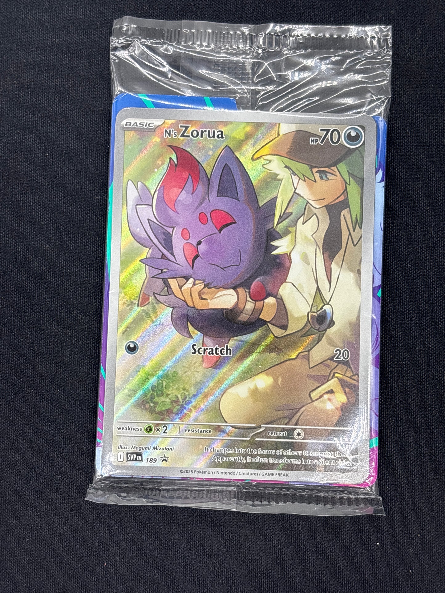 Auction Lot 37: N’s Zorua ETB Promo Pokemon Journey Together Sealed