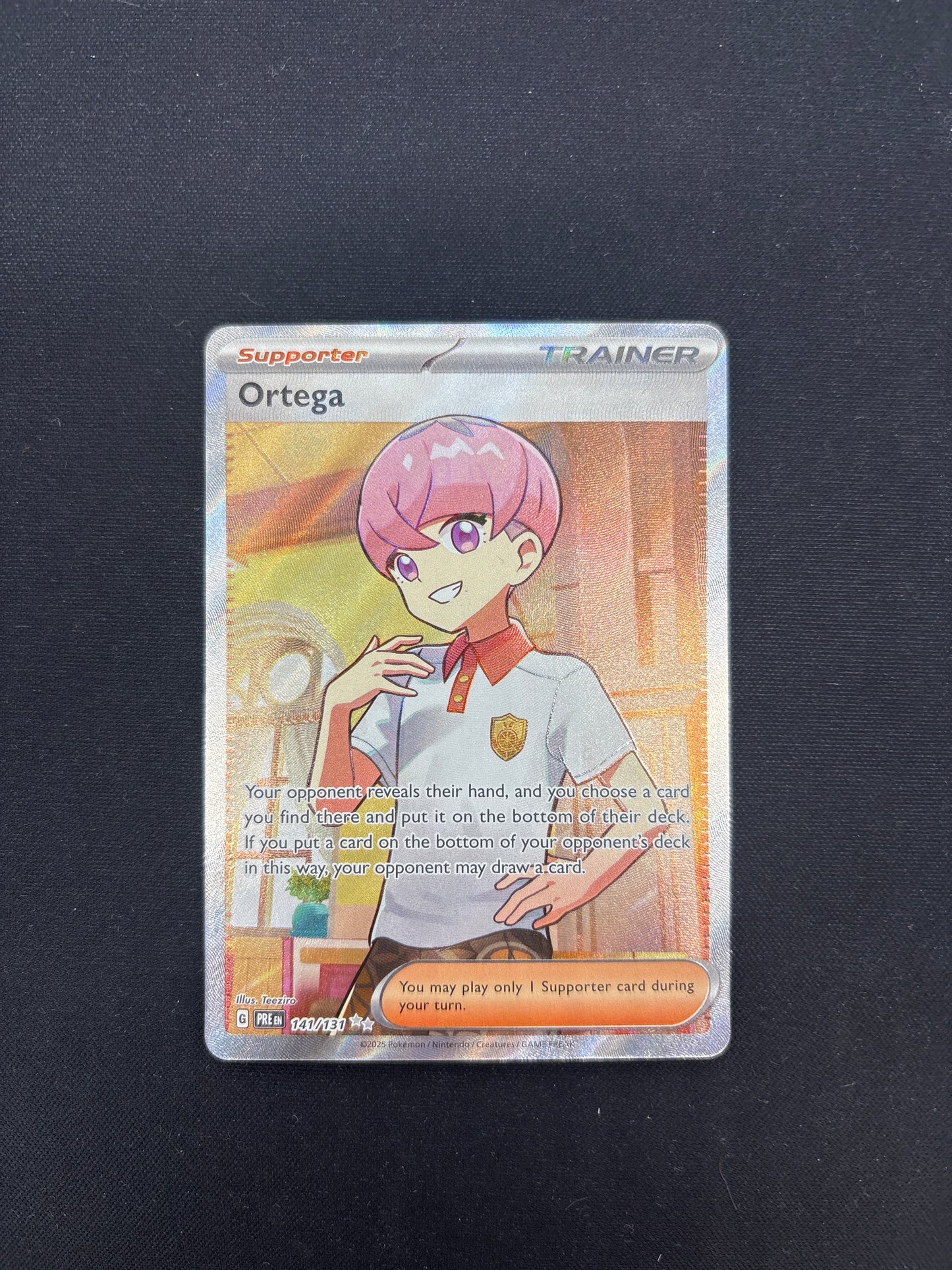 Auction Lot 279: Pokemon Cards Ortega Full Art Conditions Vary