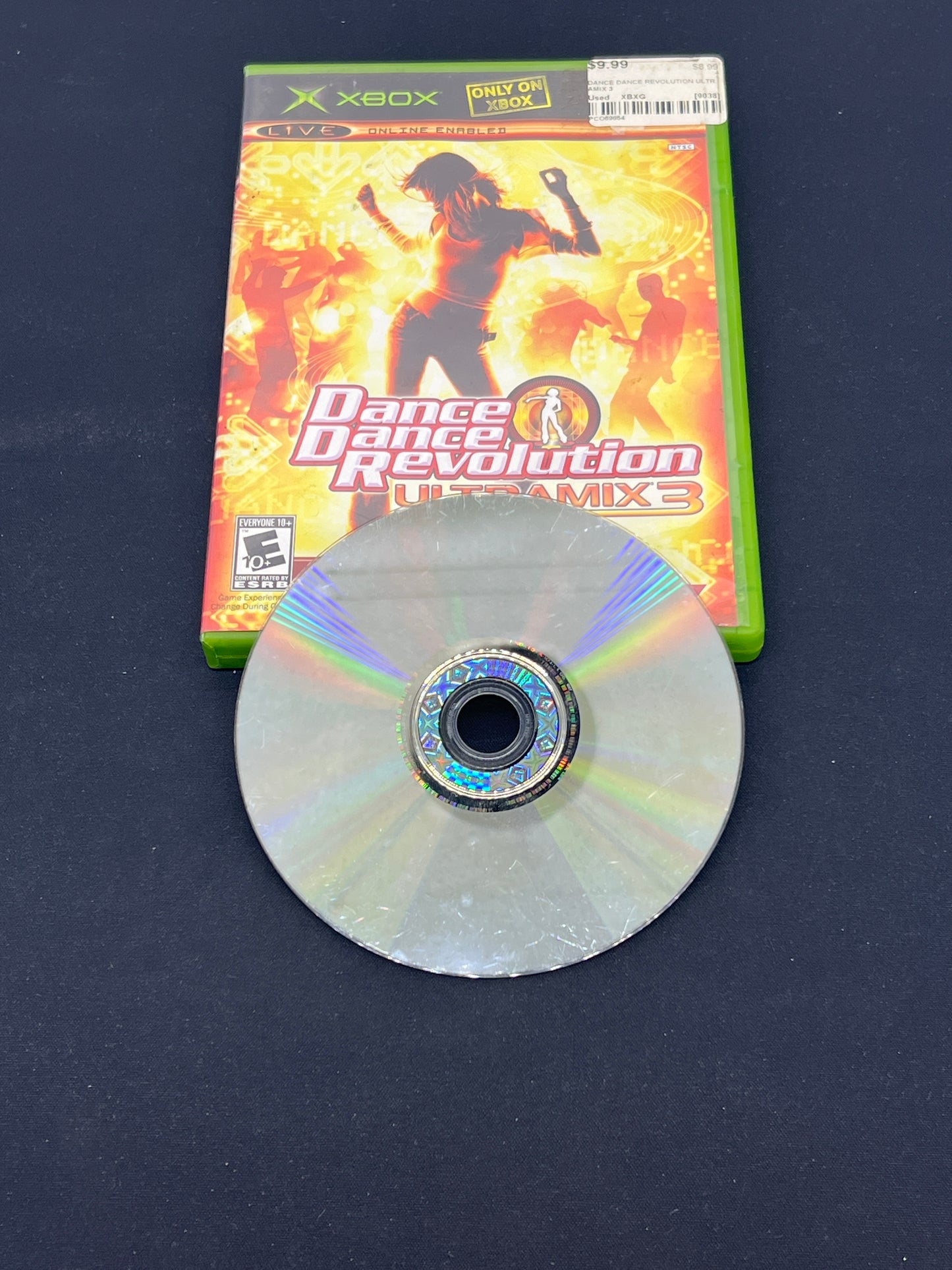 Auction Lot 291: XBOX Video Game DDR Ultra Mix 3