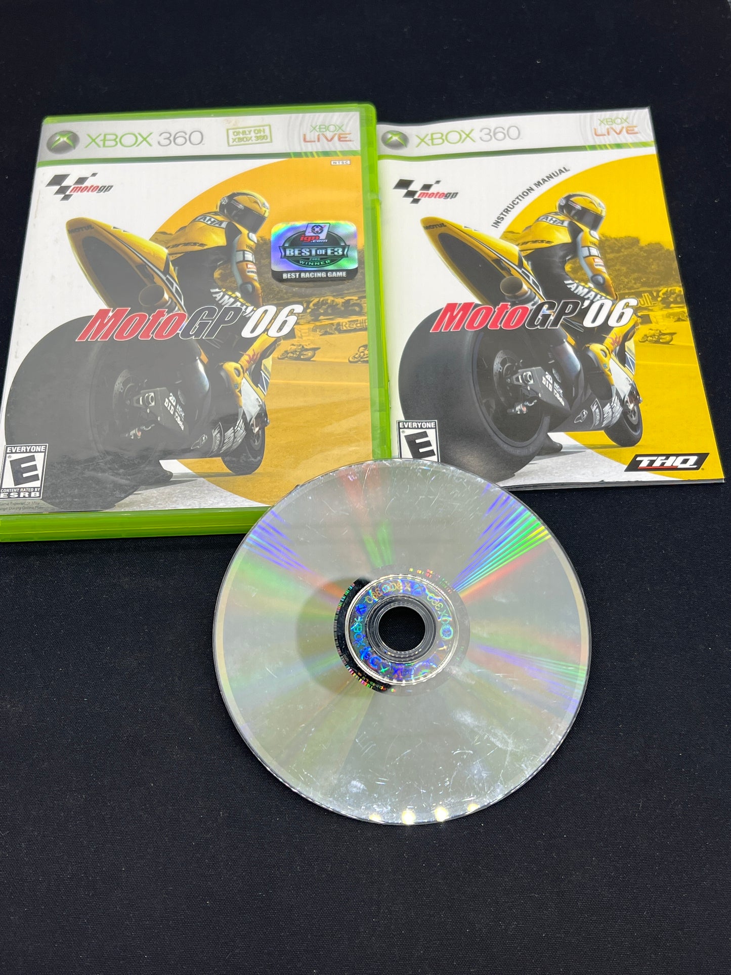 Auction Lot 178: XBOX 360 Video Game MotoGP06 CIB