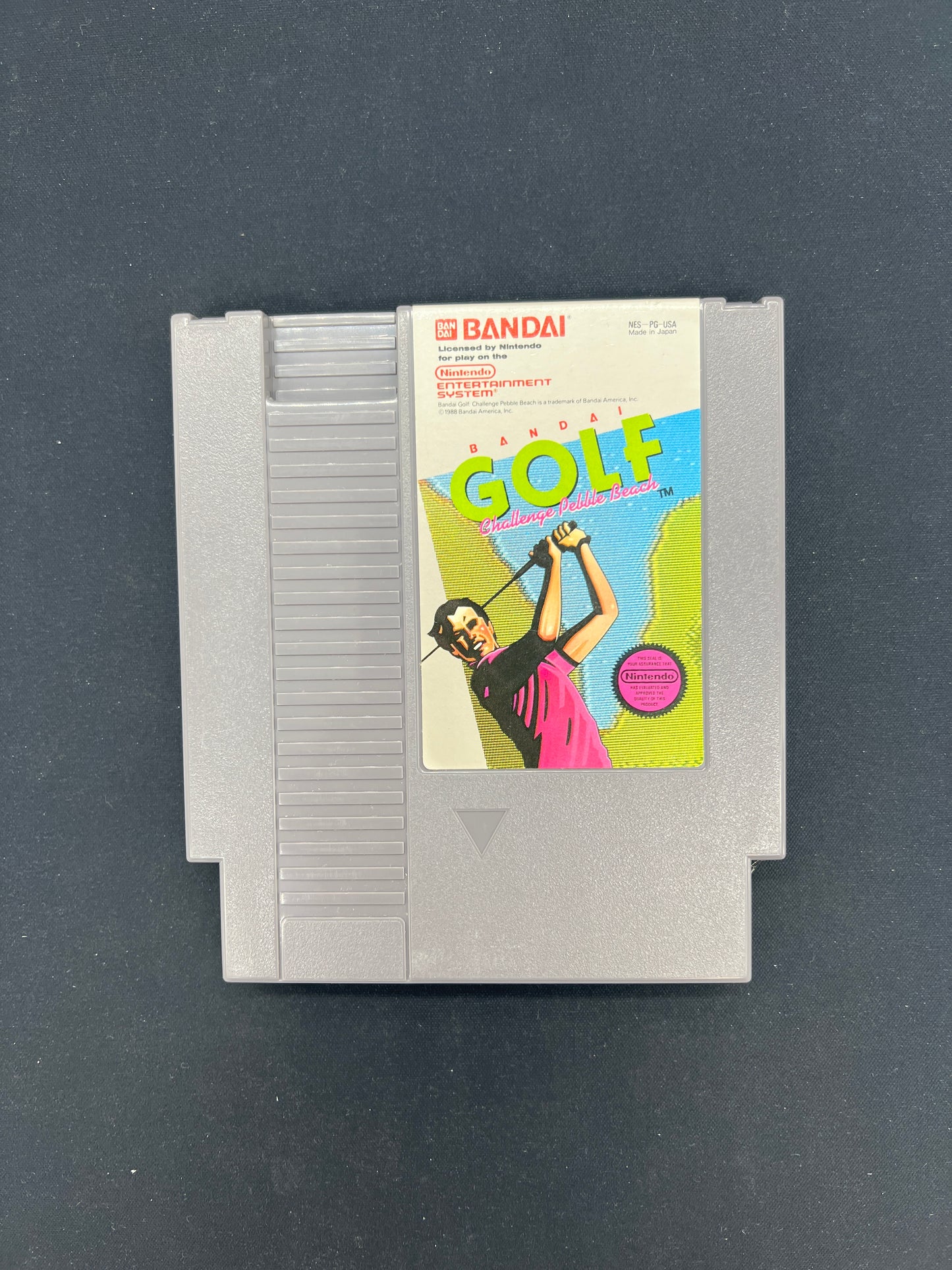 Auction Lot 111: Nintendo NES Video Game Golf Loose
