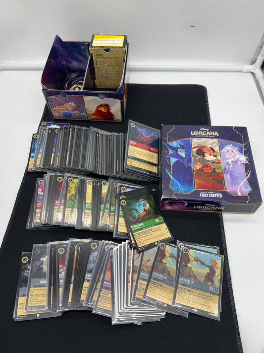 Auction Lot 238: Disney Lorcana TCG The First Chapter Unsorted Commons and Uncommon Conditions Vary