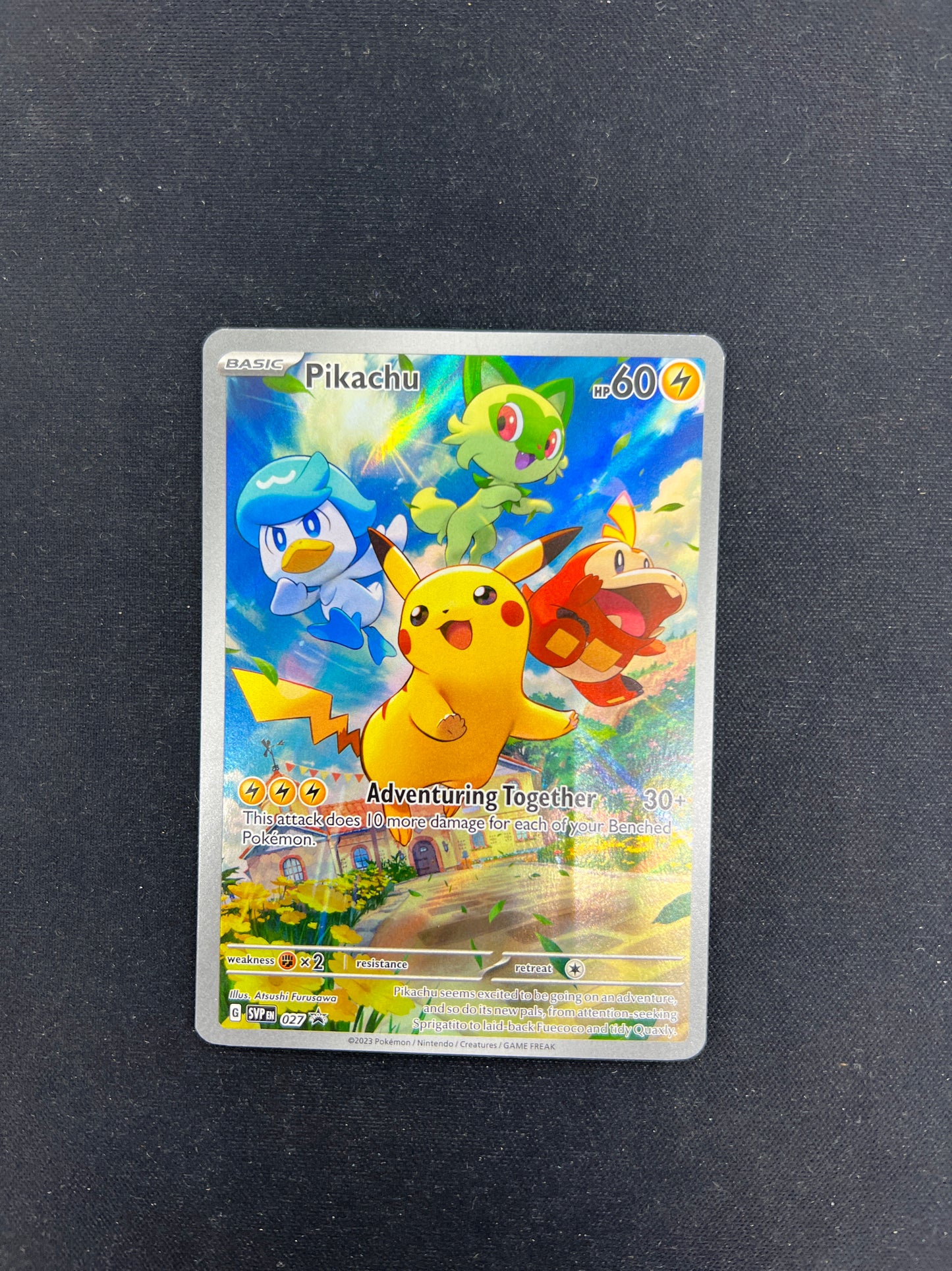 Auction Lot 14: Pokemon Cards Pikachu ETB Promo Paldea Evolved Conditions Vary