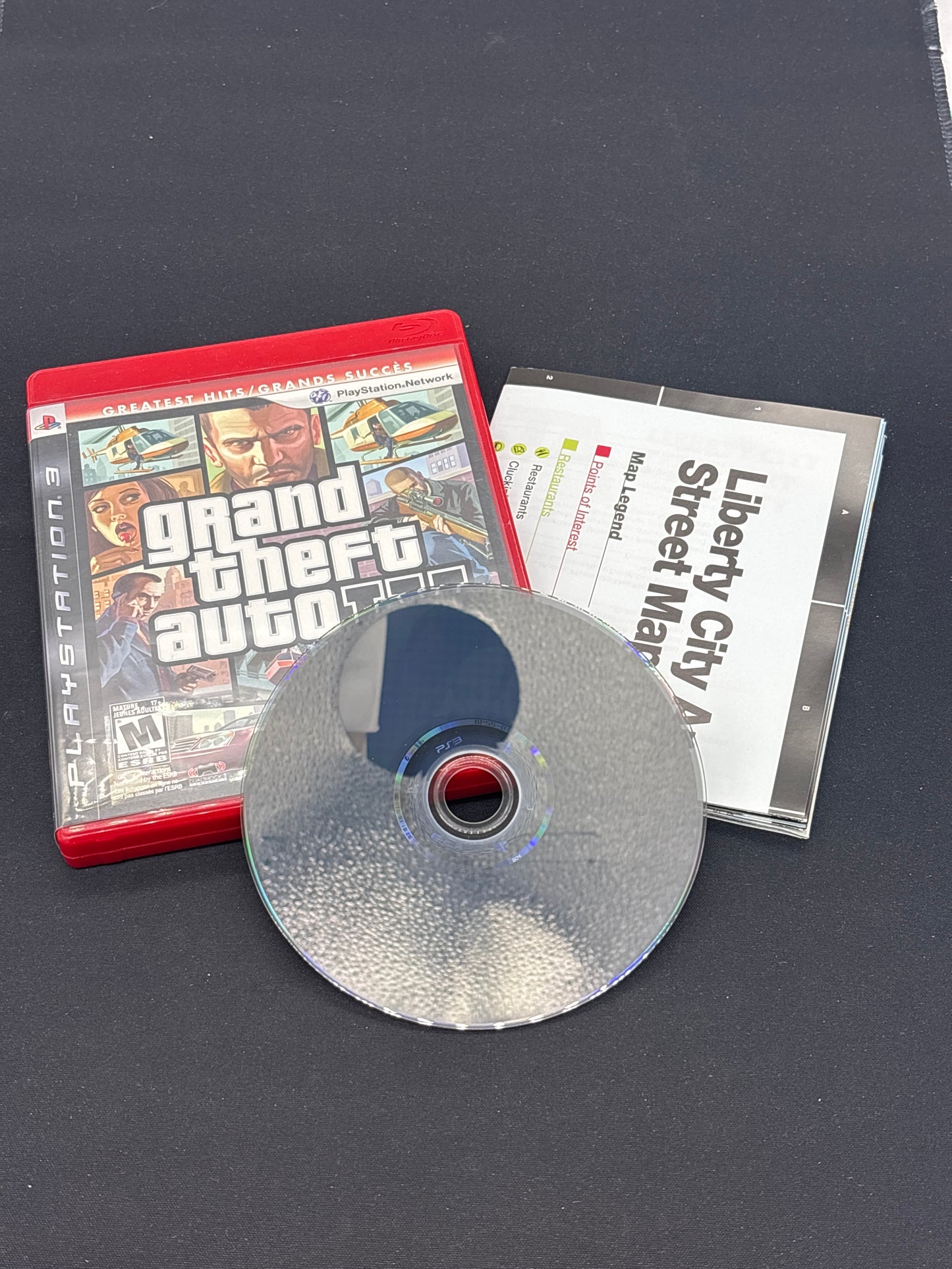 Auction Lot 140: PlayStation 3 GTA 4 Video Game CIB