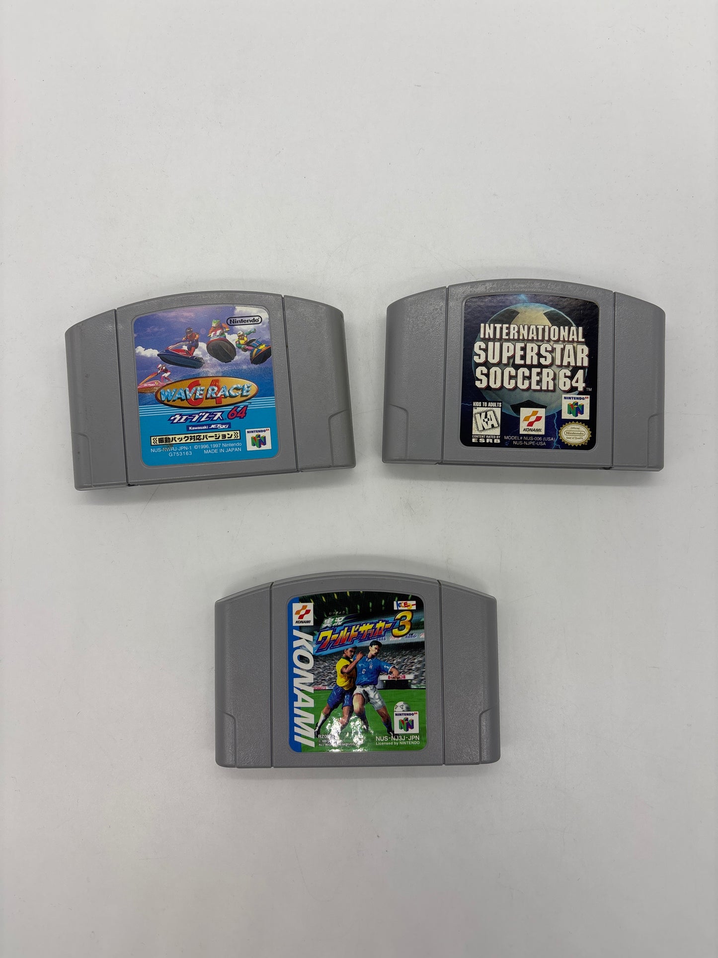 Auction Lot 211: Nintendo N64 Loose Sports Video Game Lot