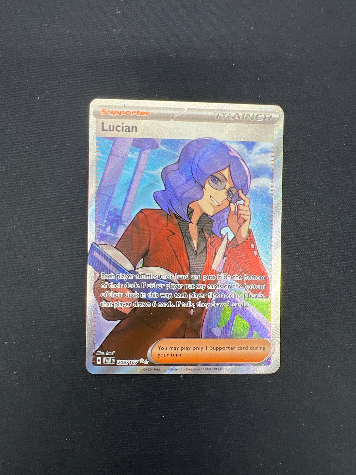 Auction Lot 125: Pokemon Cards Lucian Full Art Trainer Conditions Vary