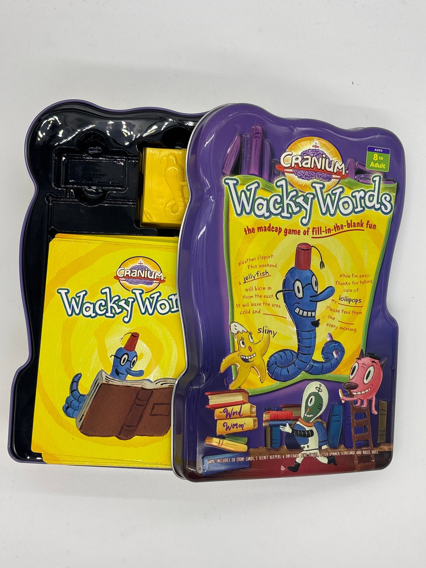Auction Lot 132: Cranium Wacky Words Party Game Opened