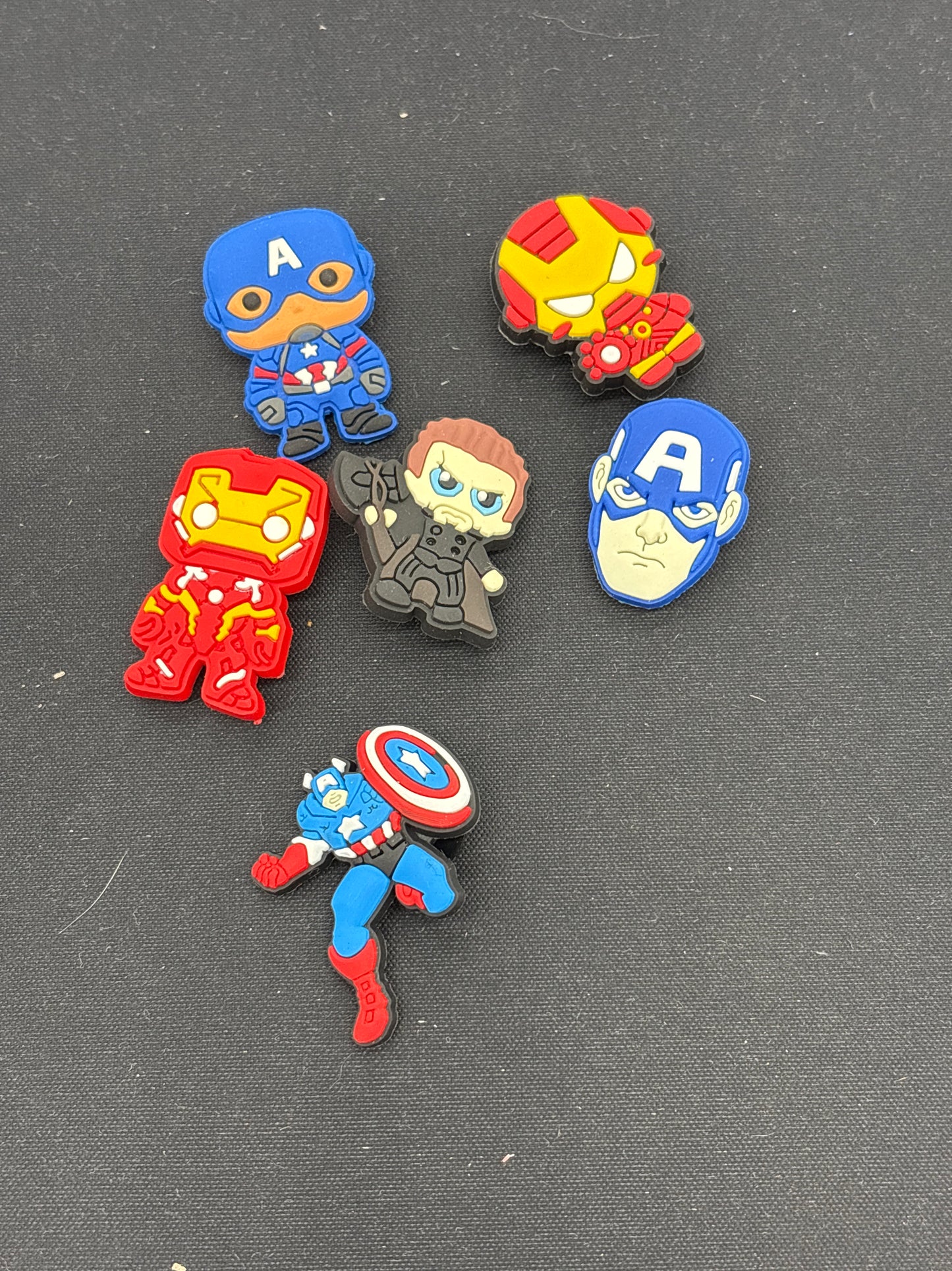 Auction Lot 257: Unofficial Croc Jibbitz Lot 2 Superheroes