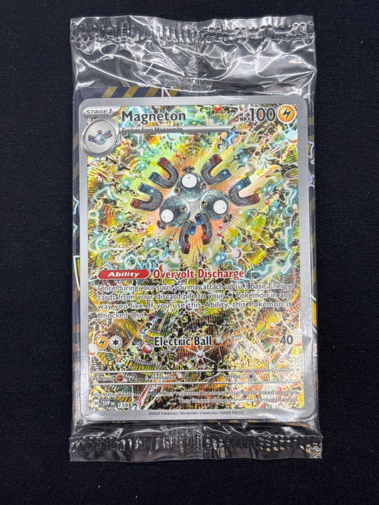 Auction Lot 34: Pokemon Card Magneton Surging Sparks Sealed ETB Promo Conditions Vary