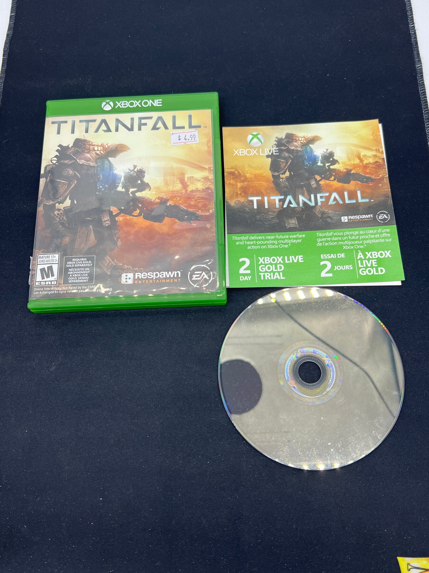 Auction Lot 29: XBOX One Titanfall CIB