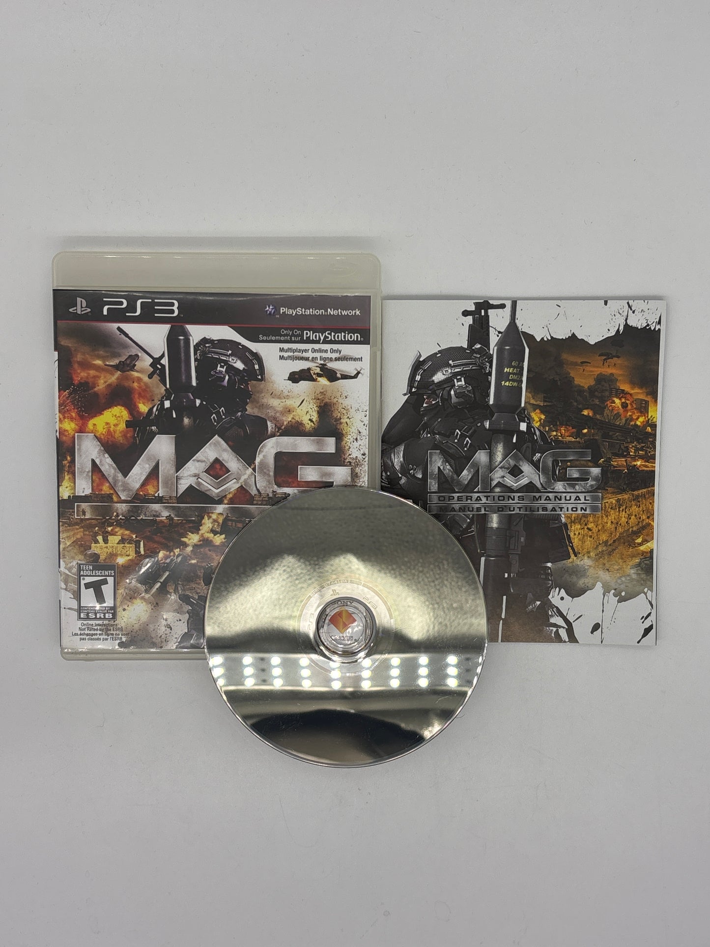 Auction Lot 34: MAG Video Game PS3 CIB