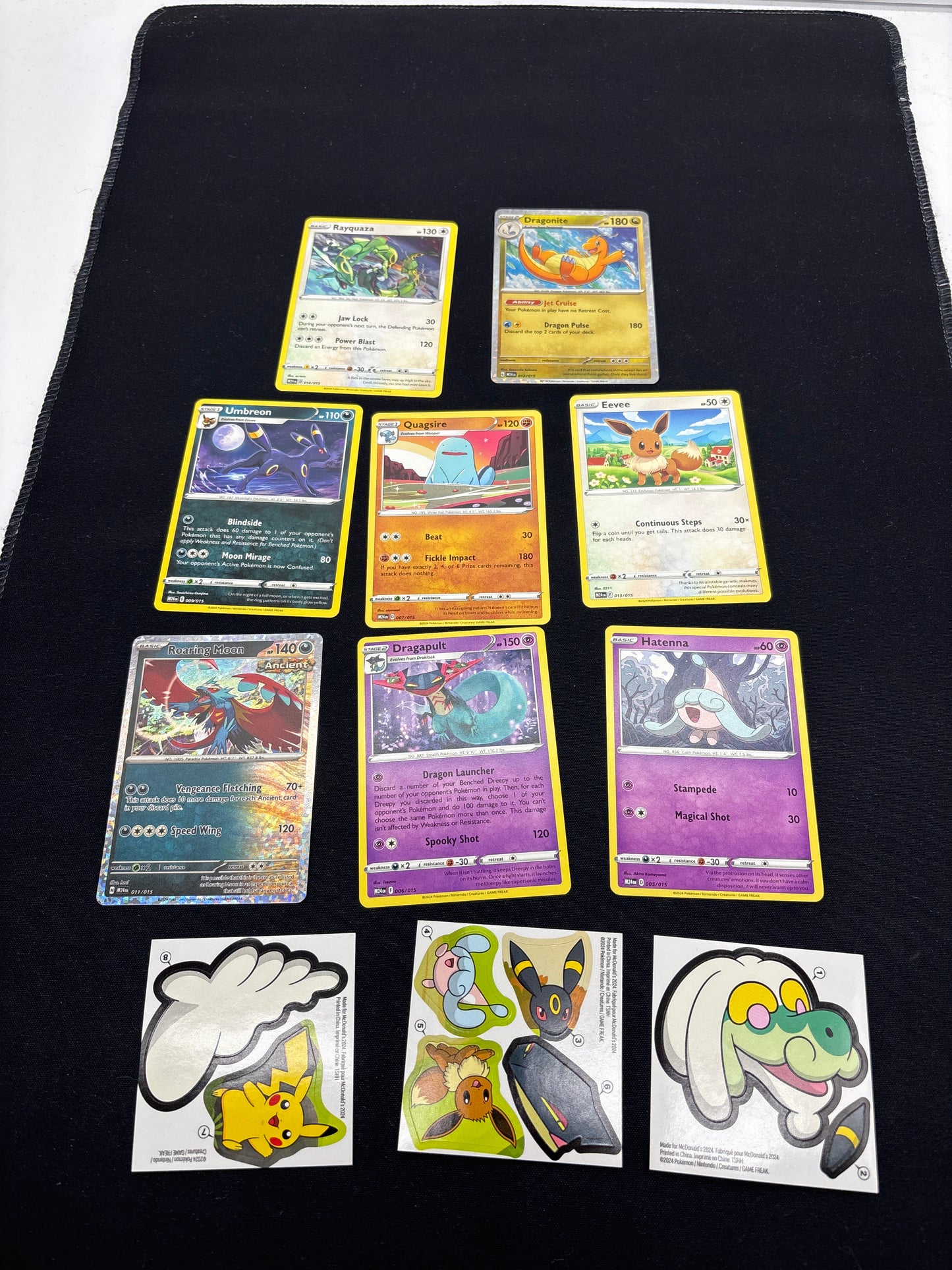 Auction Lot 168: Pokemon Cards Assorted Lot of 8 Pokemon Mcdonalds Commons Uncommons Conditions Vary