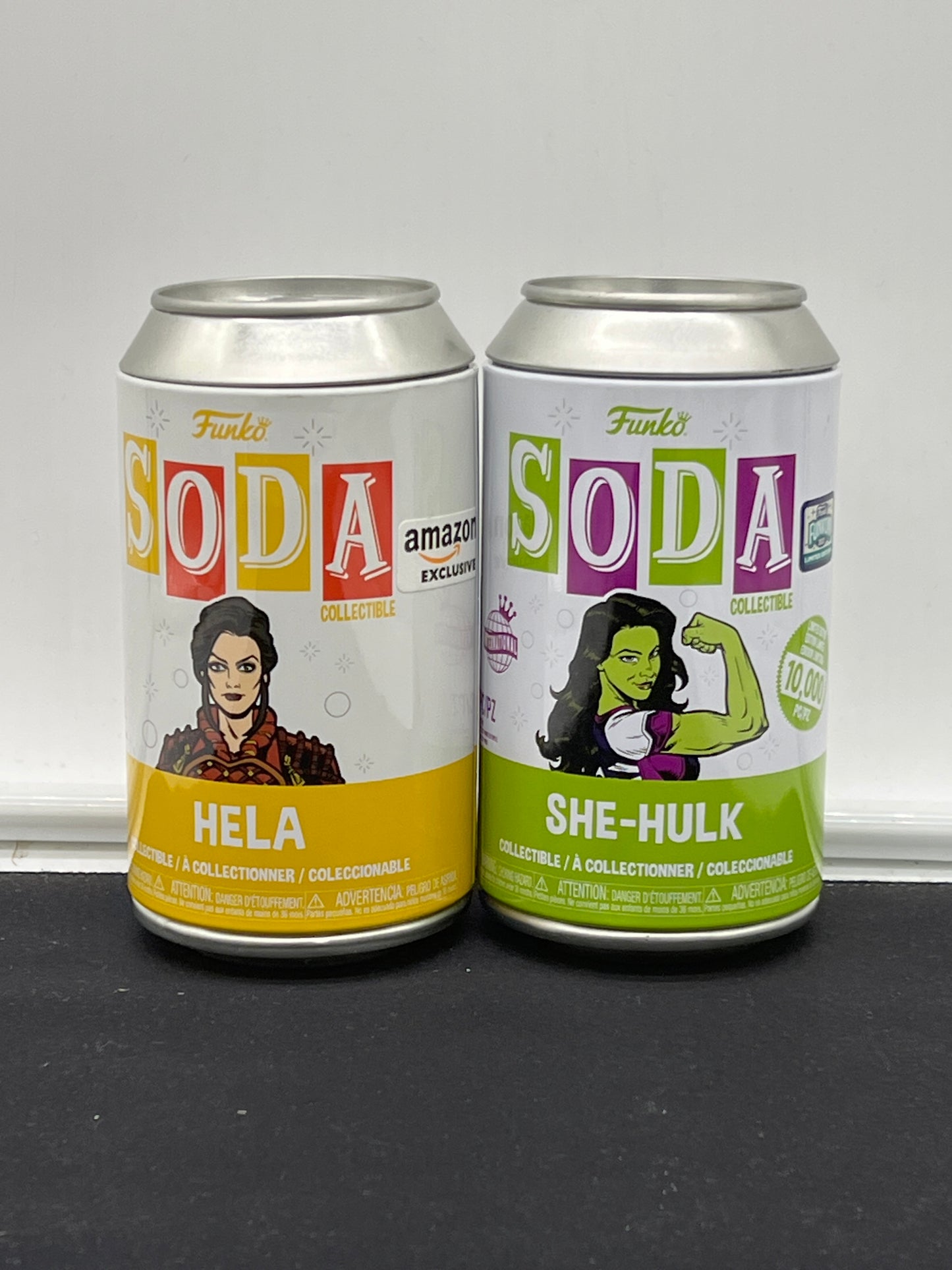 Auction Lot 33: Funko Soda Lot of 2 Hela & She-Hulk