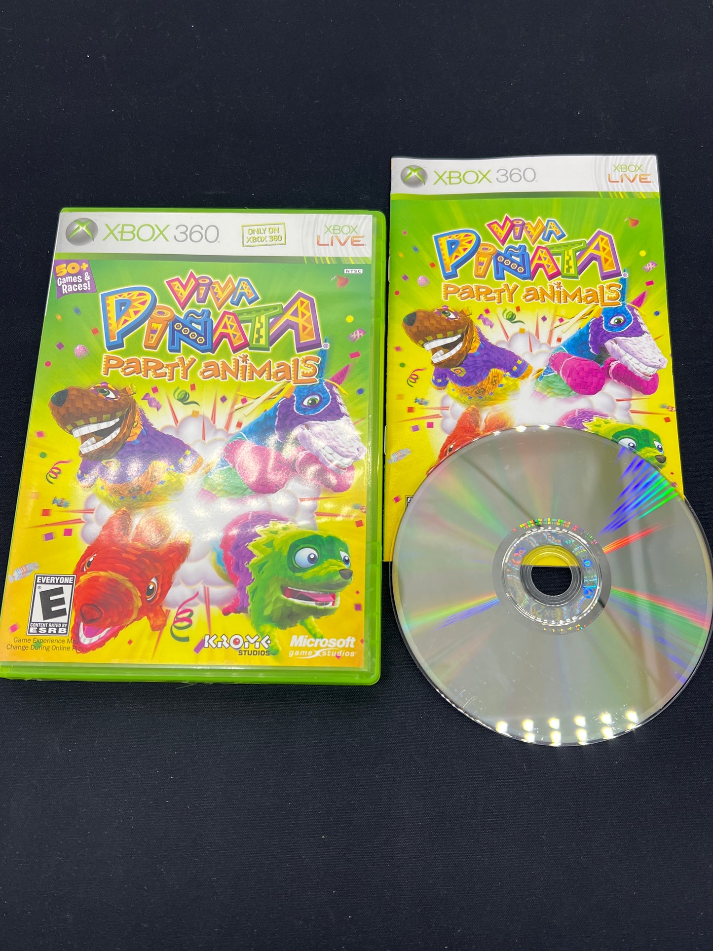 Auction Lot 280: XBOX 360 Video Game Lot of 2 Viva Pinata Trouble in Paradise Viva Pinata Party Animals