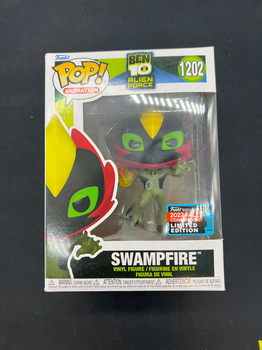 Auction Lot 1: POP Funko Ben 10 Swampfire 1202 Figure
