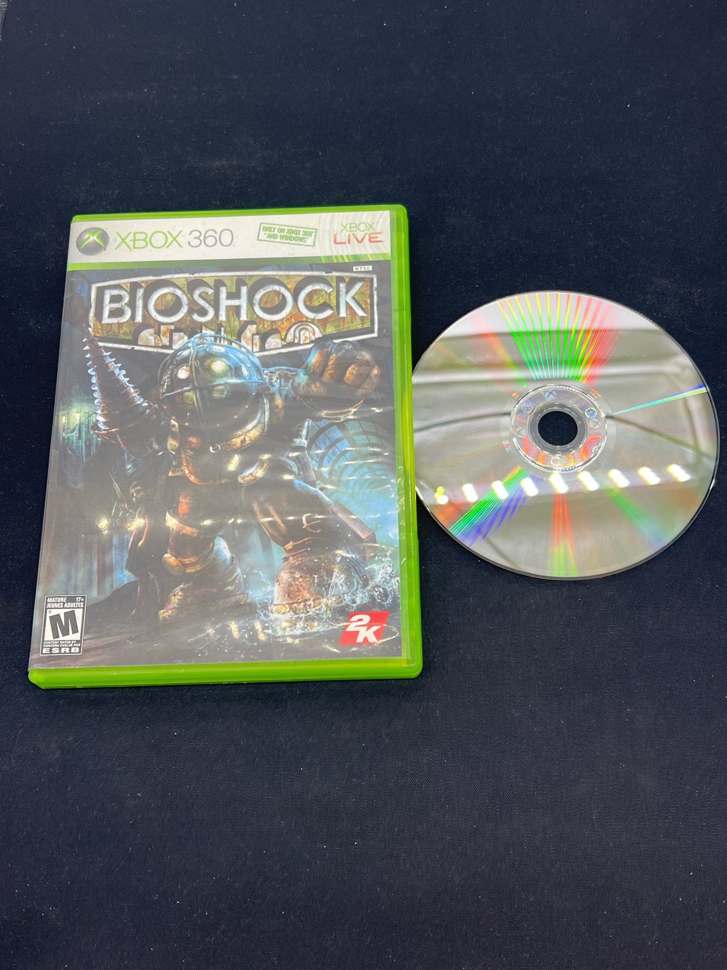 Auction Lot 111: XBOX 360 Bioshock Disc & Case