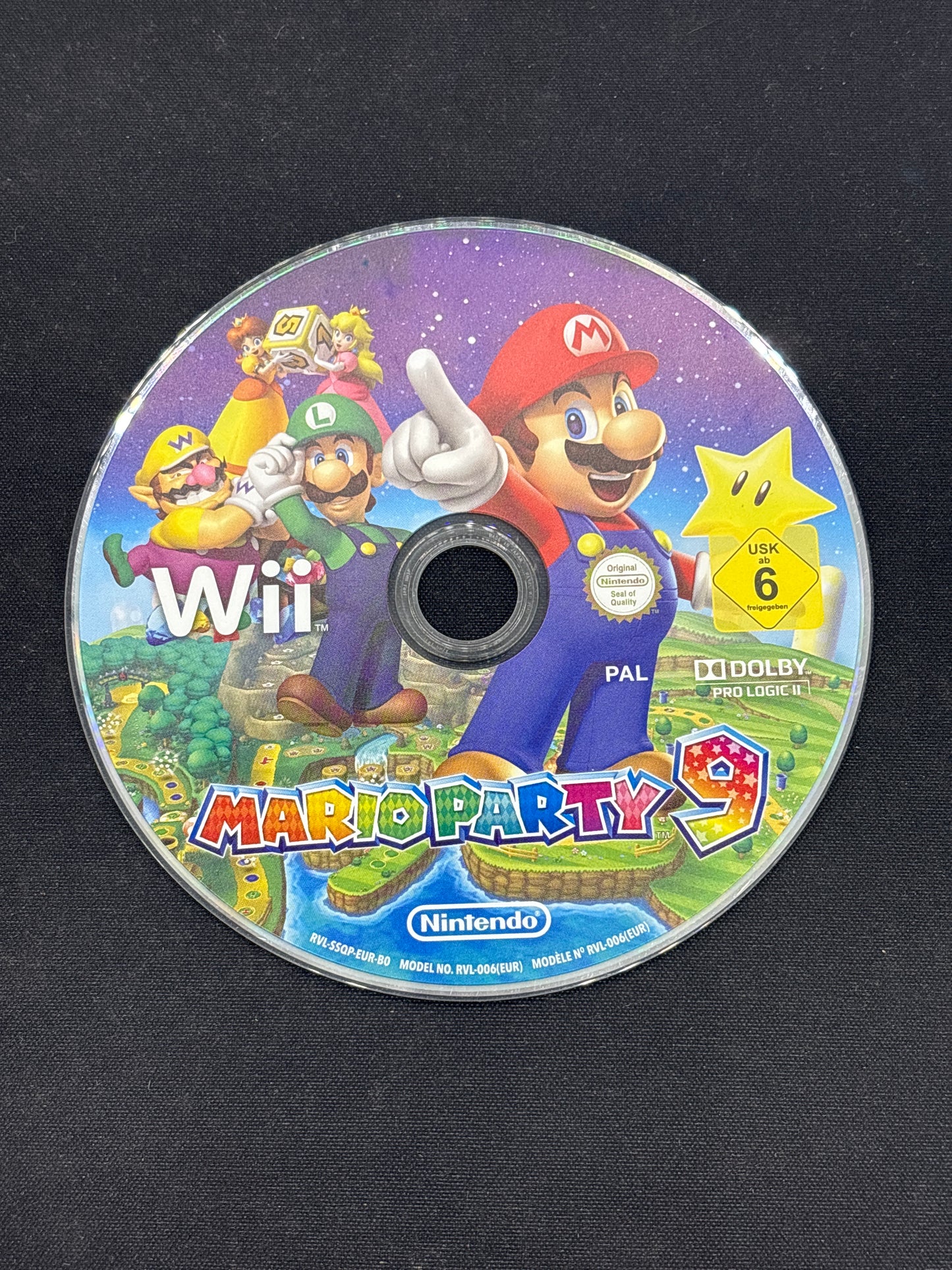 Auction Lot 166: Nintendo Wii PAL Video Game Mario Party 9 Loose
