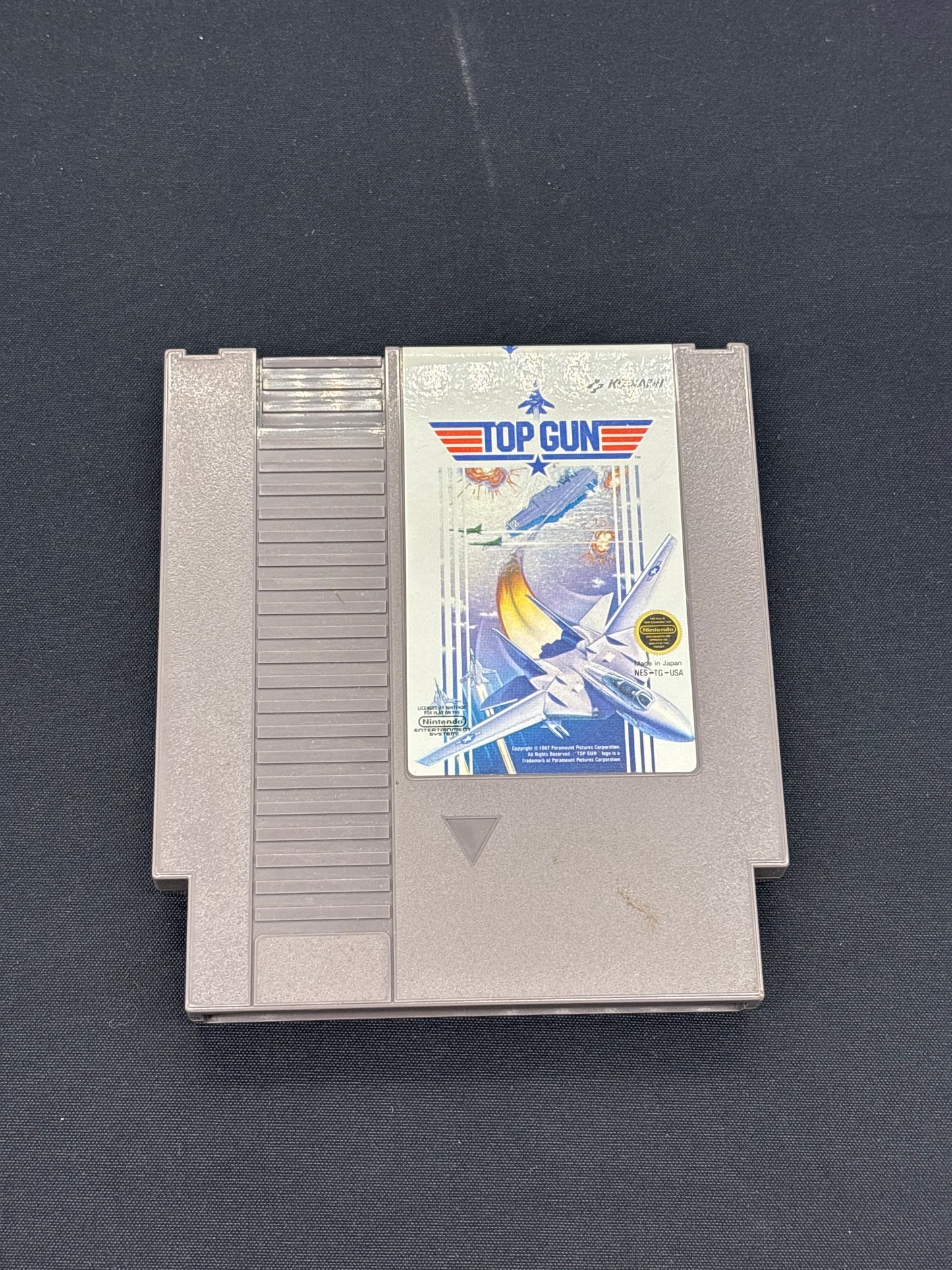 Auction Lot 164: Top Gun Video Game Nintendo NES Loose