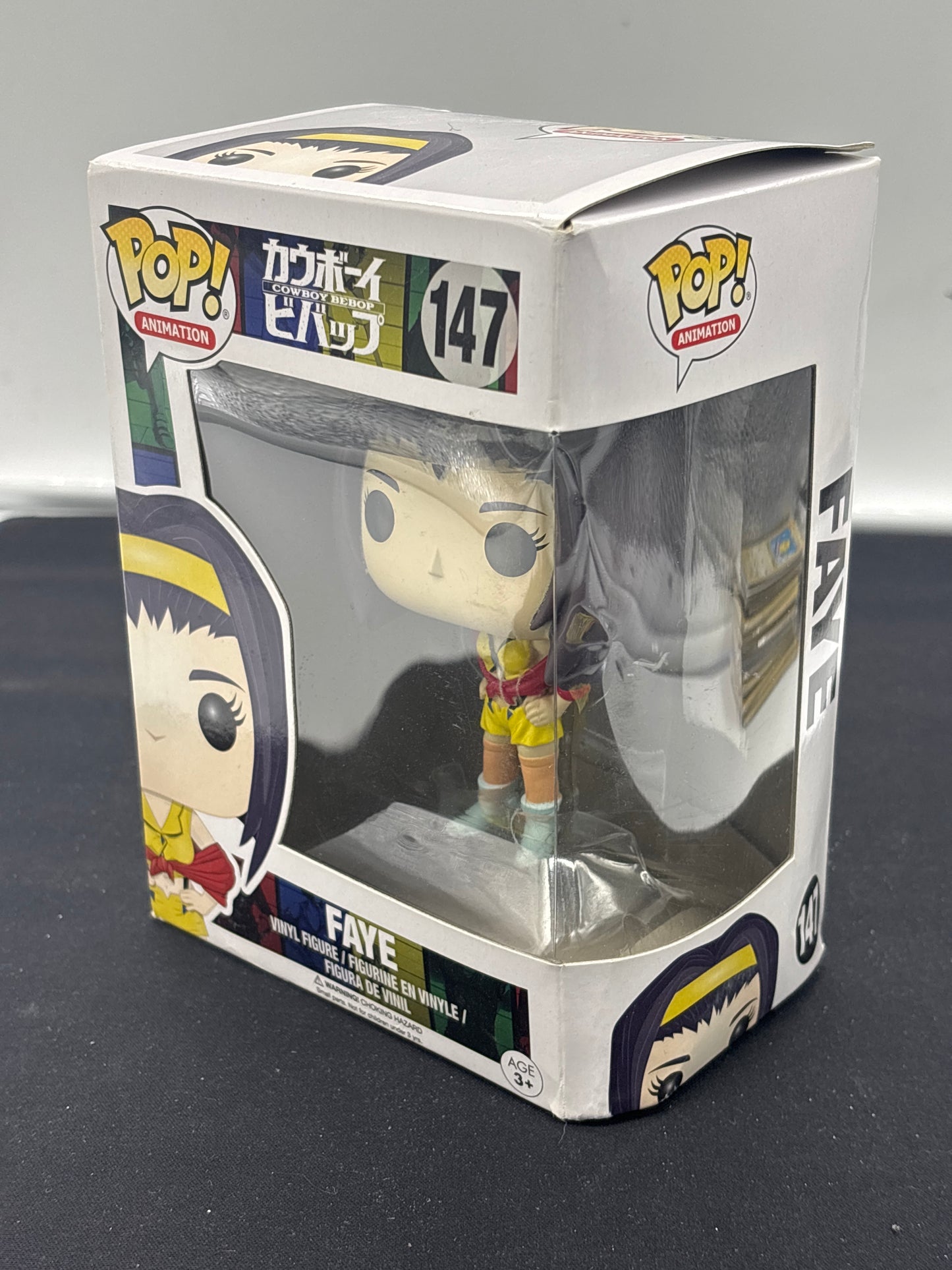 Auction Lot 97: Pop Funko Cowboy Bebop Faye 147 Figure