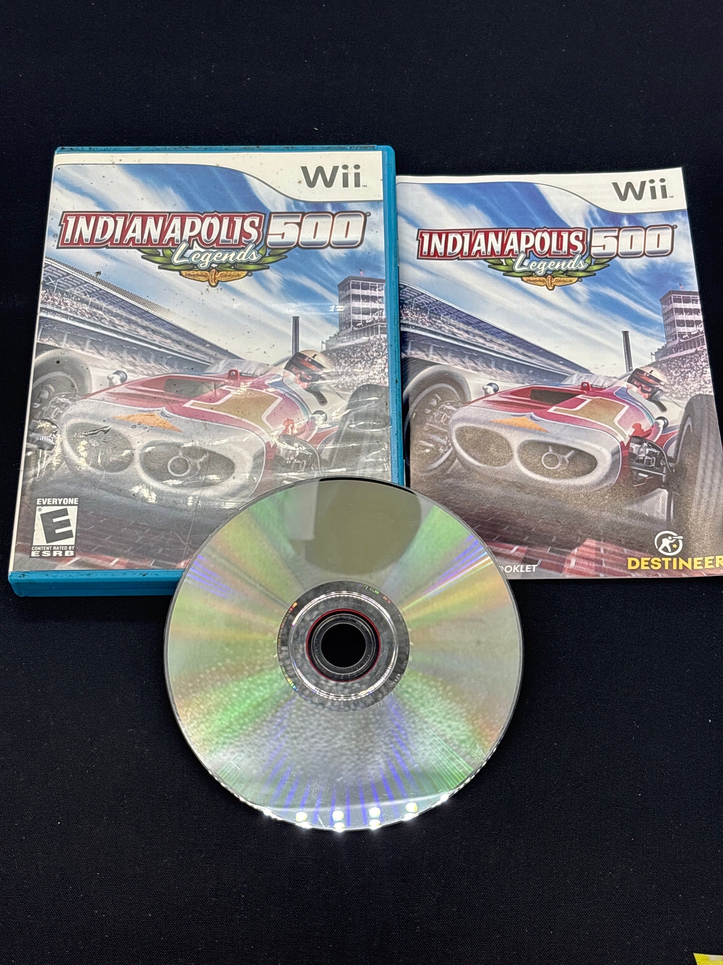 Auction Lot 154: Nintendo WII Indianapolis 500 Video Game CIB