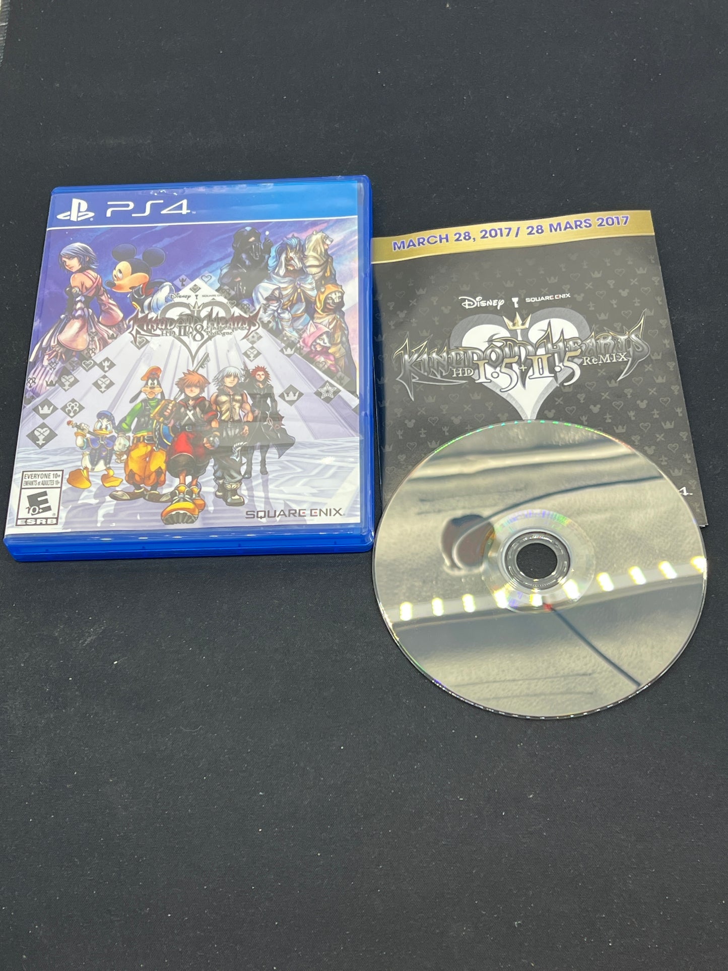 Auction Lot 280: Playstation 4 Video Game Kingdom Hearts 1.5 Remix CIB
