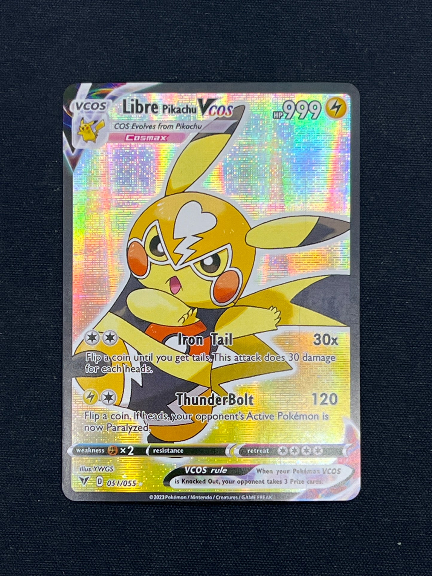Auction Lot 433: Pokemon Cards CUSTOM Libre Pikachu Conditions Vary