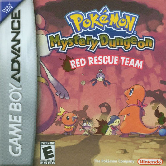 Pokemon Mystery Dungeon Red Rescue Team GBA CIB