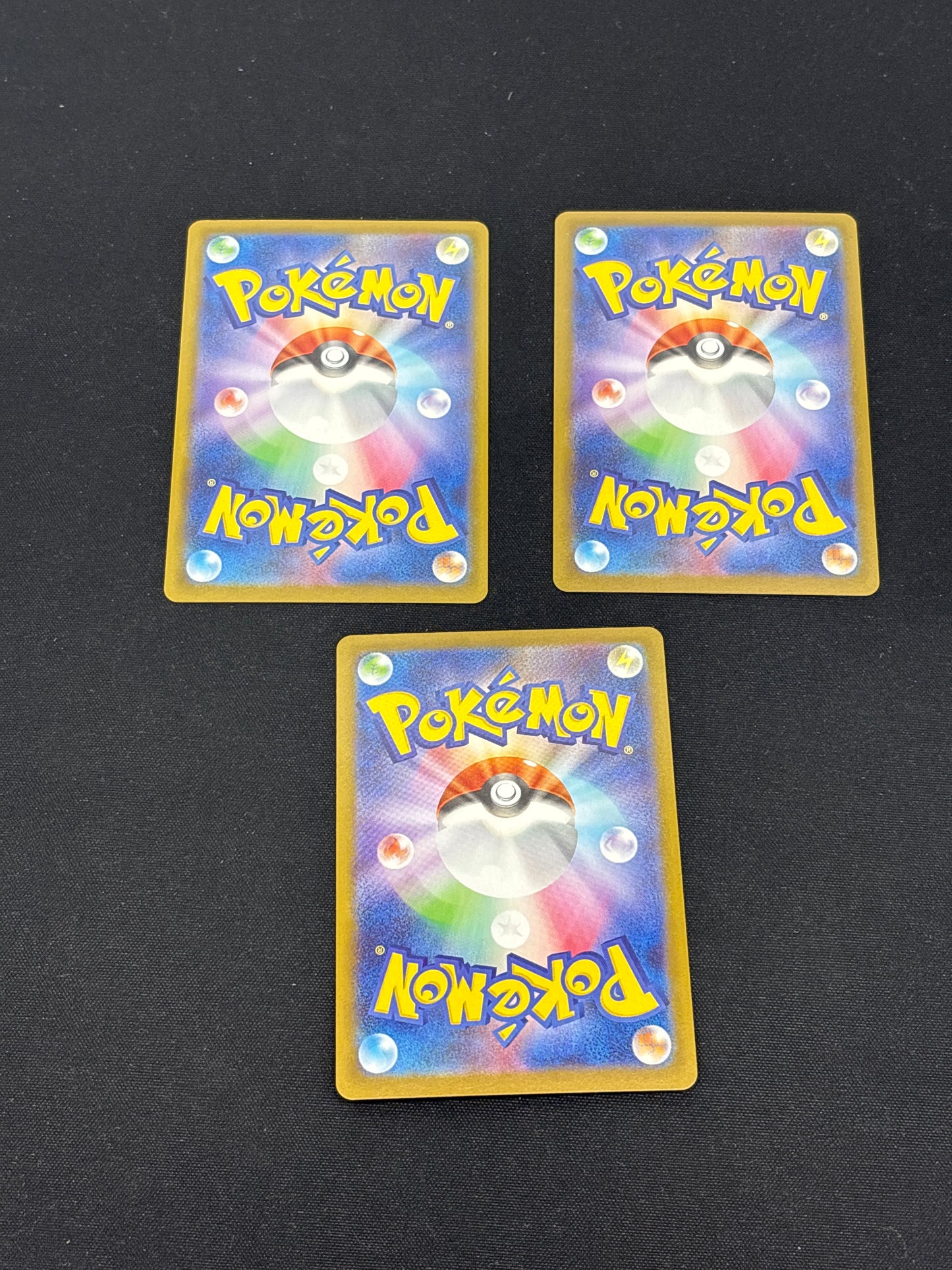 Auction Lot 414: Pokemon Cards Japanese Lot of 3 Pokeball Holos Conditions Vary
