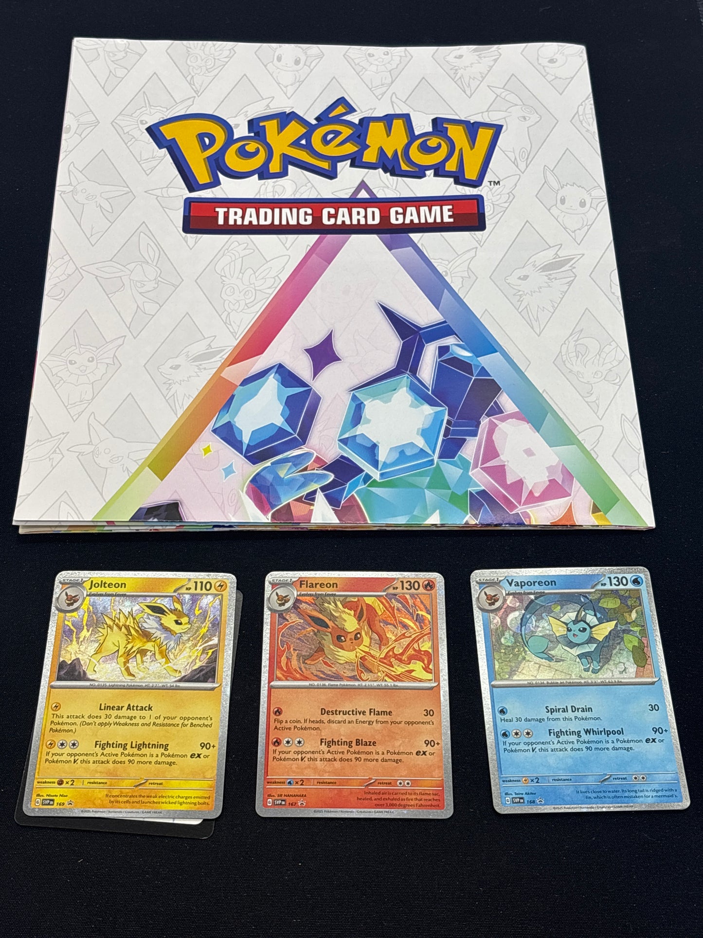 Auction Lot 64: Pokemon Cards Prismatic Poster Collection Promo Lot 2 Conditions Vary