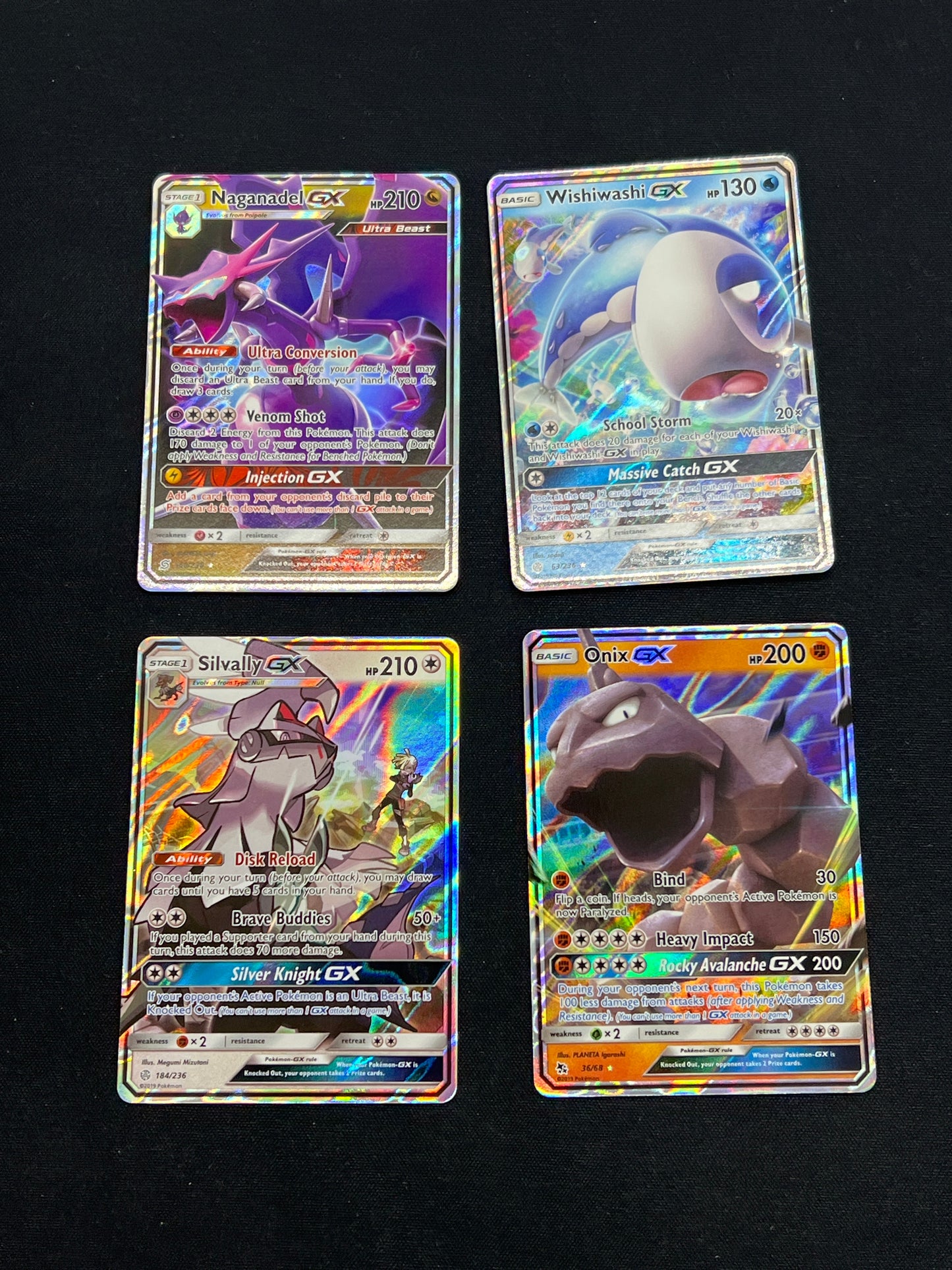 Auction Lot 158: Pokemon Cards Assorted GX Card Lot Conditions Vary