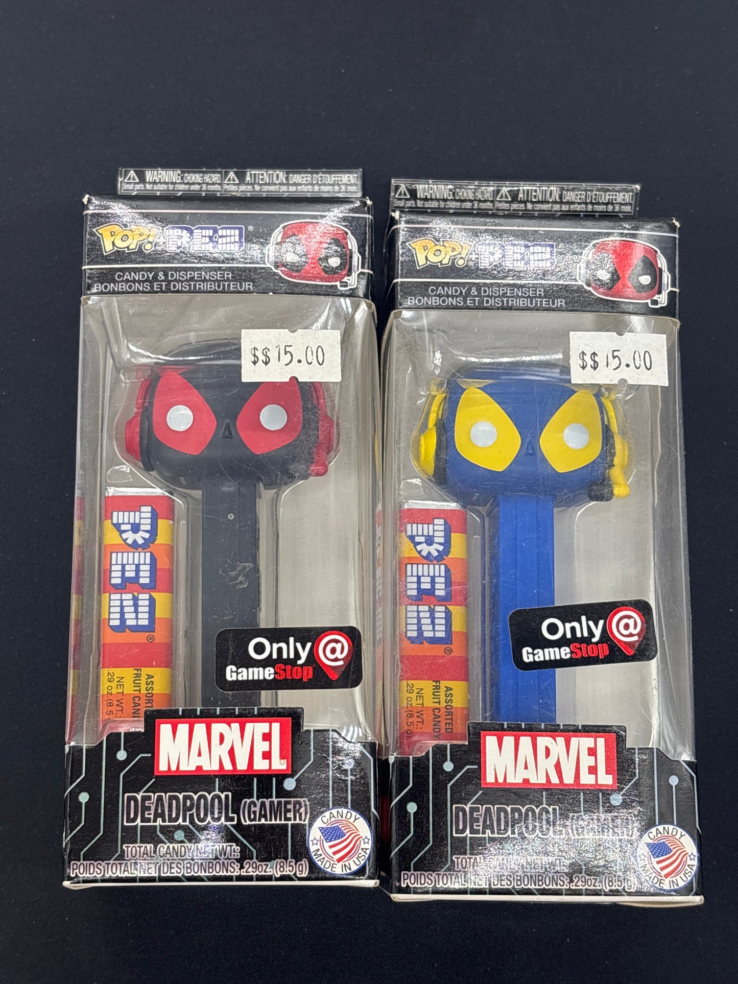 Auction Lot 41: Pop PEZ Dispensers Collectibles Marvel Themed Lot 2