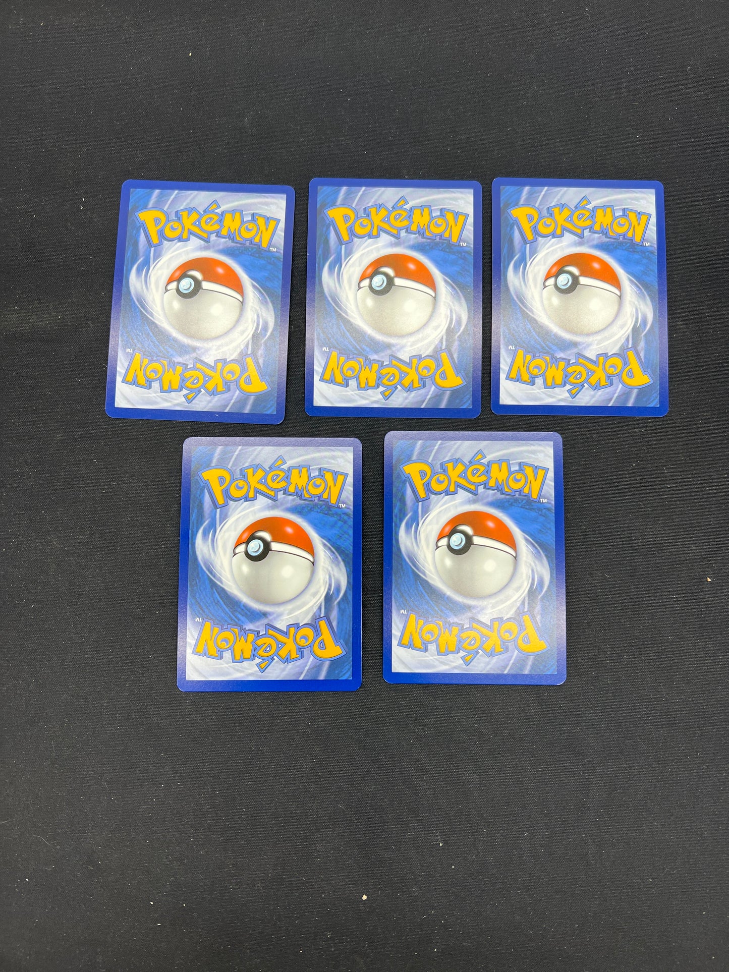 Auction Lot 248: Pokemon Cards Lot of 5 Assorted Pokeball Pattern Prismatic Evolutions Conditions Vary