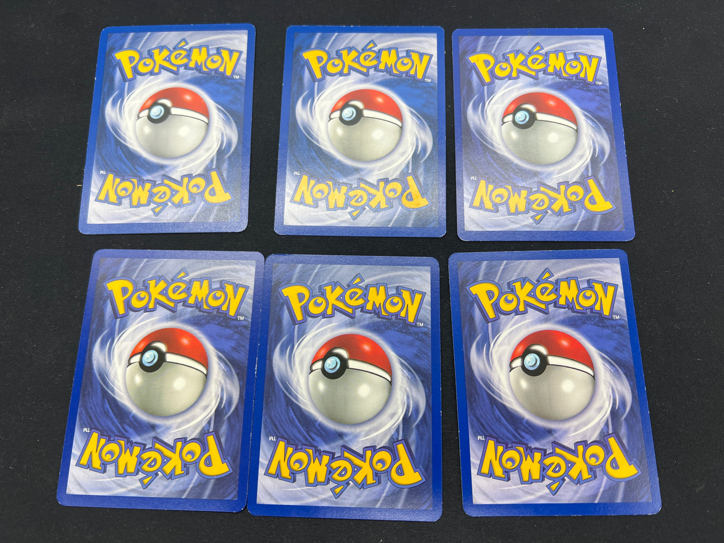 Auction Lot 152: Pokemon Cards Lot of 6 WOTC Base Set 2 Commons Uncommons Conditions Vary