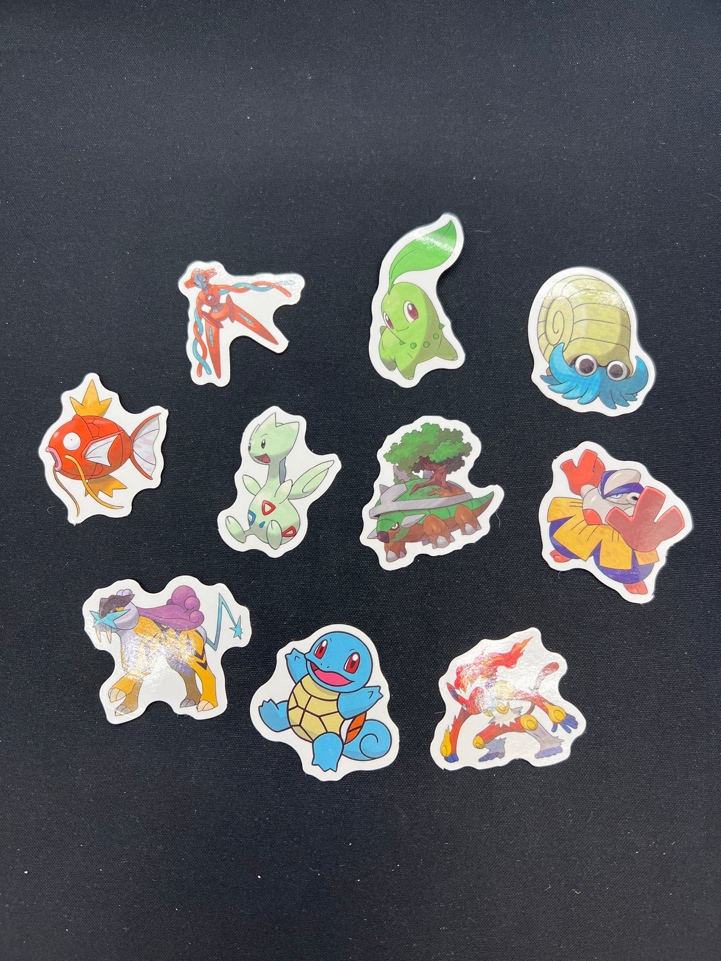Auction Lot 181: Pokemon Stickers Lot of 10 Assorted