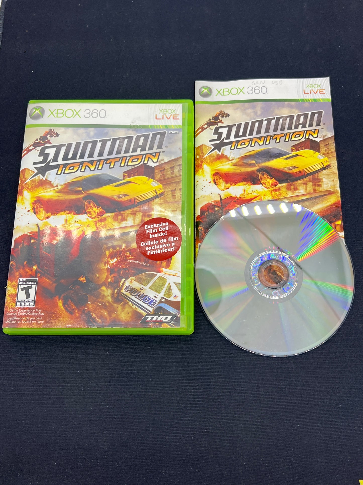 Auction Lot 191: XBOX 360 Video Game Stuntman Ignition CIB