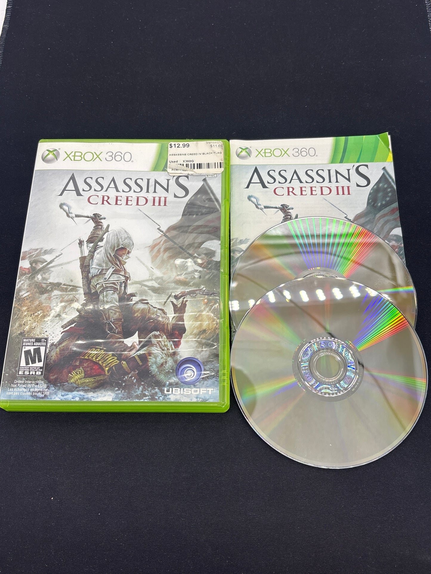 Auction Lot 211: XBOX 360 Video Game Lot of 5 Assassin's Creed I II III Revelations Brotherhood