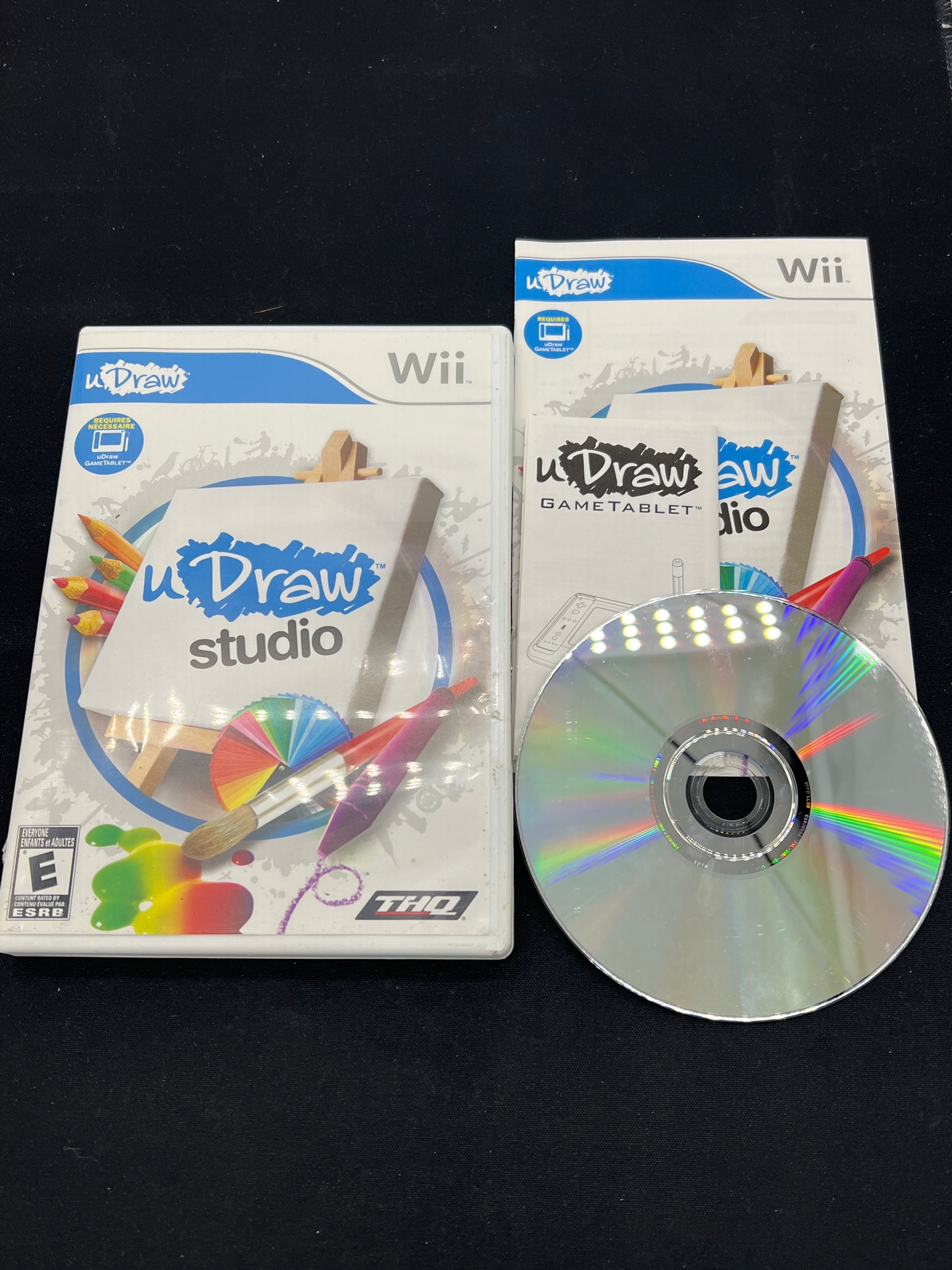 Auction Lot 59: Nintendo Wii Video Game uDraw Studios CIB
