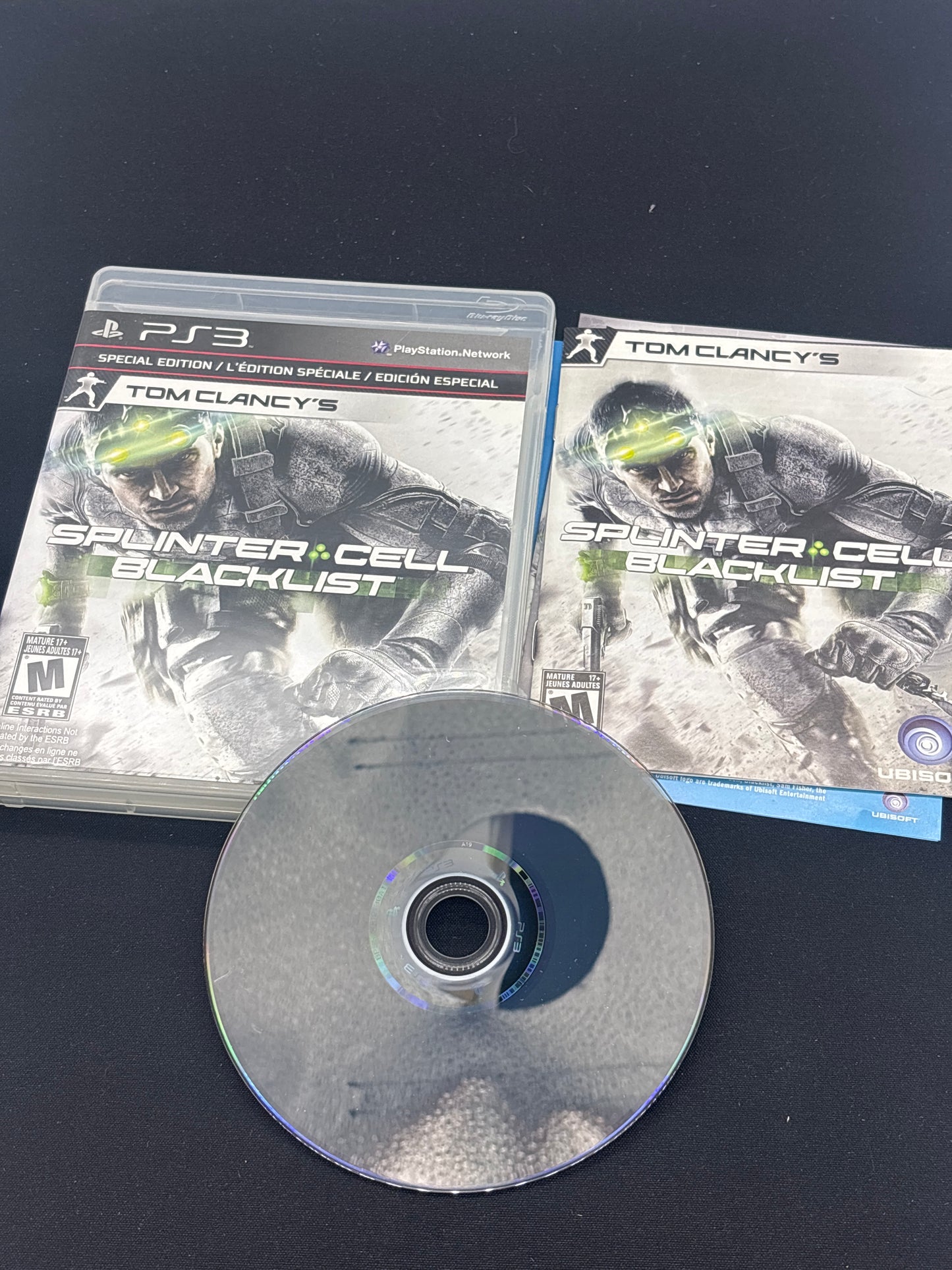 Auction Lot 66: PlayStation 3 Splinter Cell Blacklist