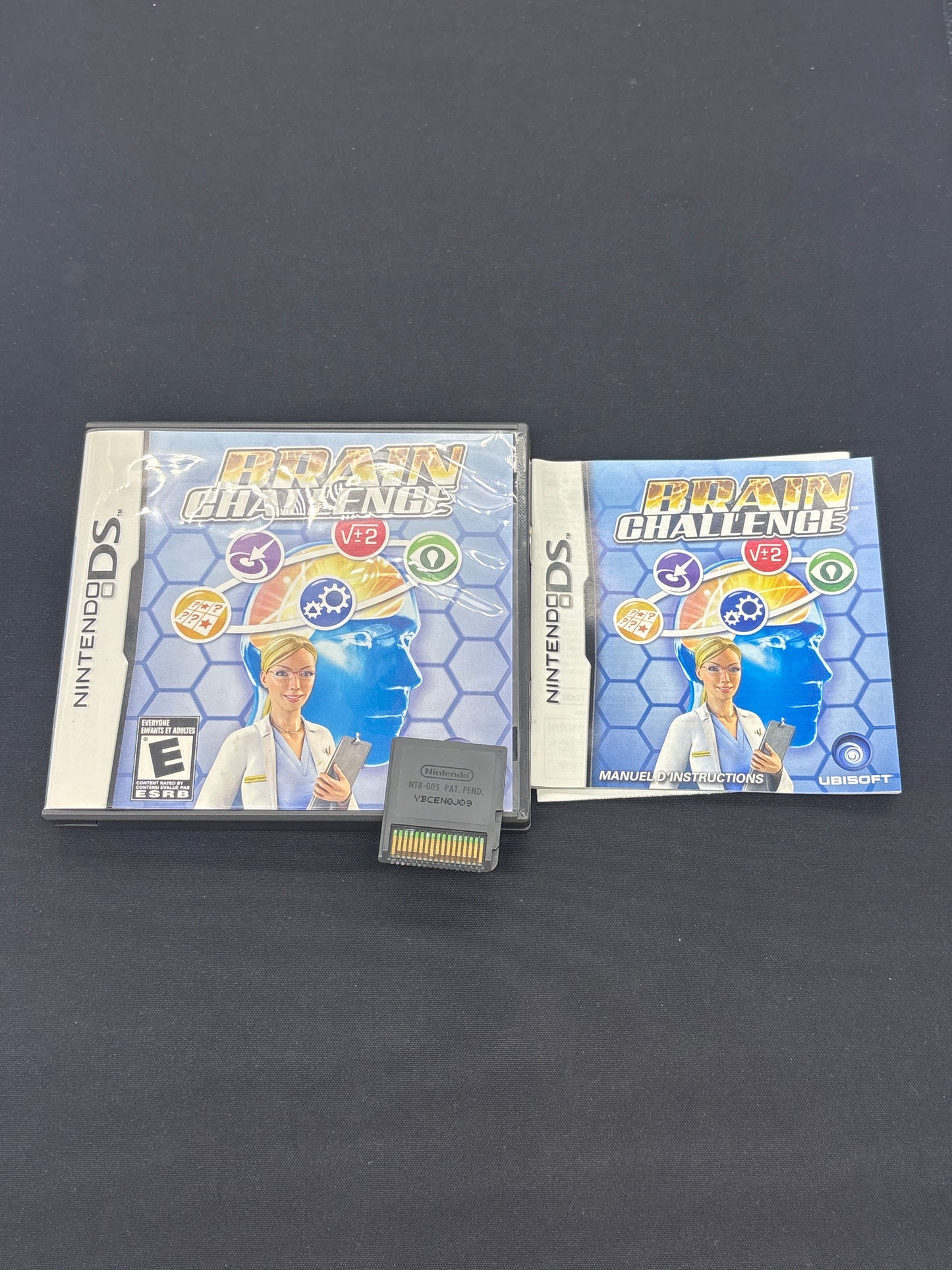 Auction Lot 175: Brain Challenge Video Game Nintendo DS CIB