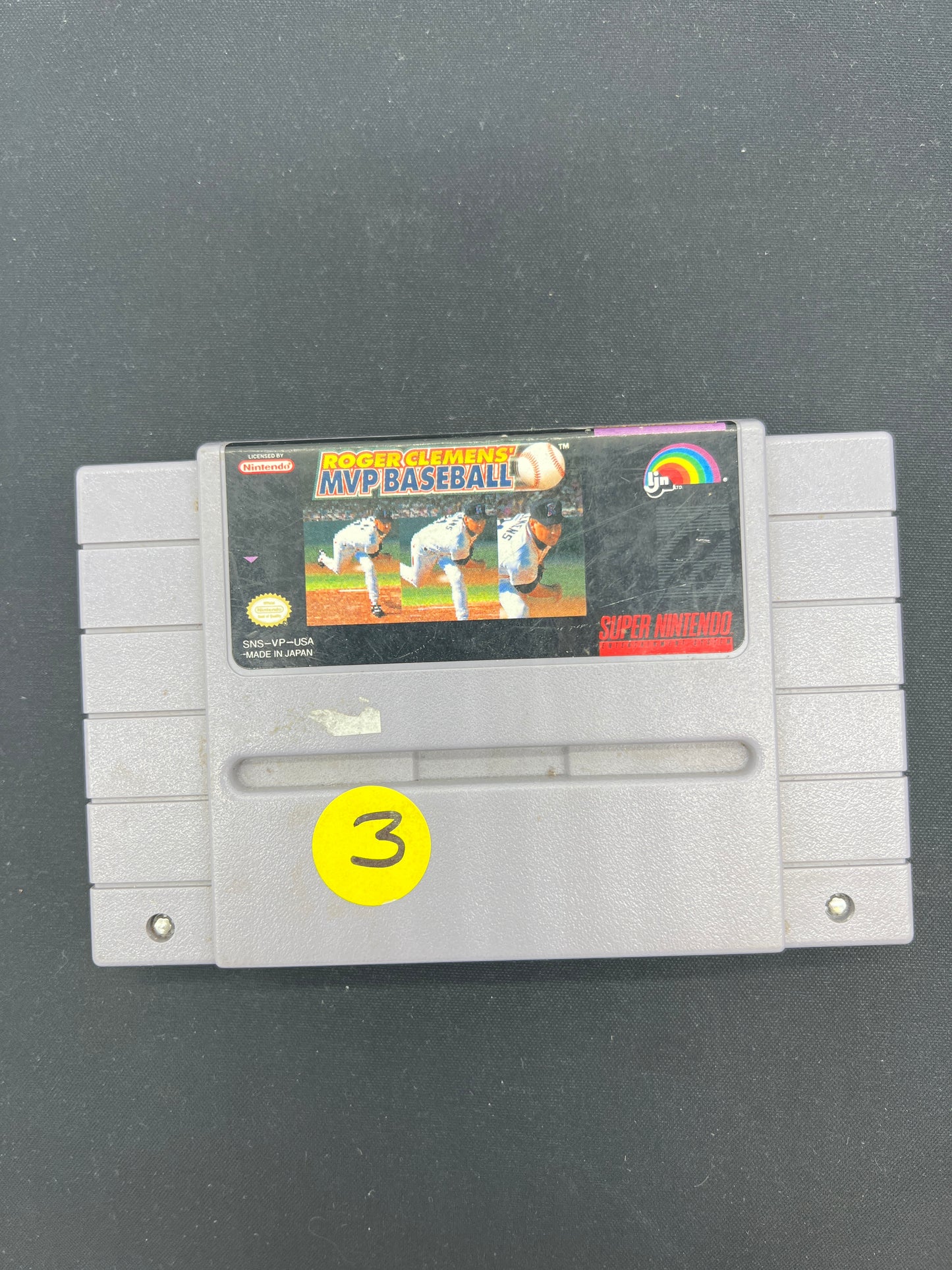 Auction Lot 90: SNES Video Game Roger Clemens' MVP Baseball Loose