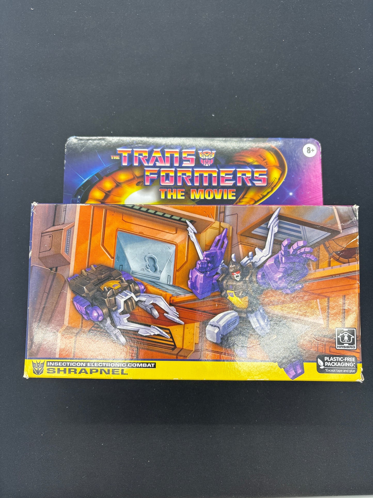 Auction Lot 131: Transformers Insecticon Electronic Combat Shrapnel Figure