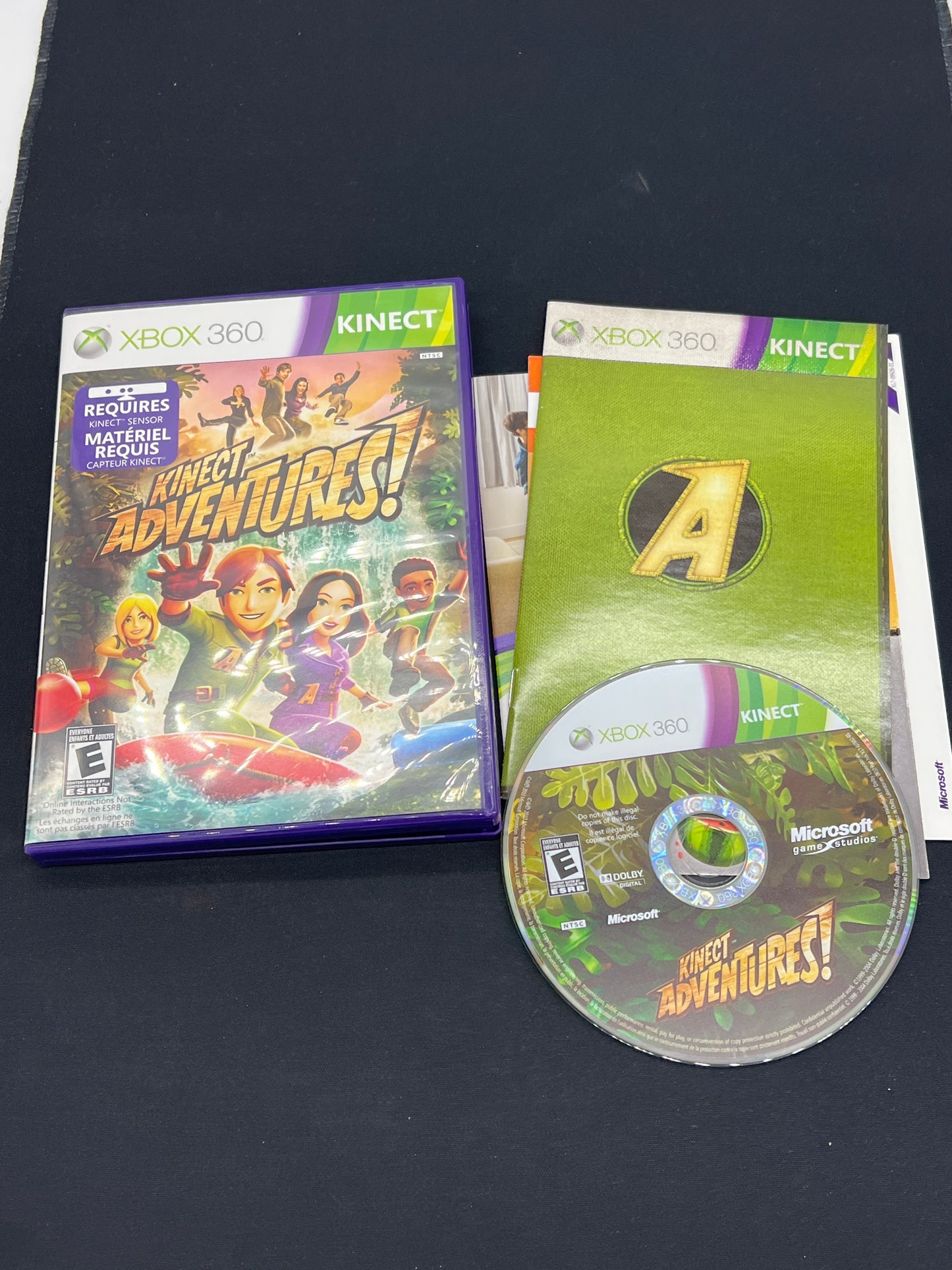 Auction Lot 151: XBOX 360 Kinect Adventures CIB