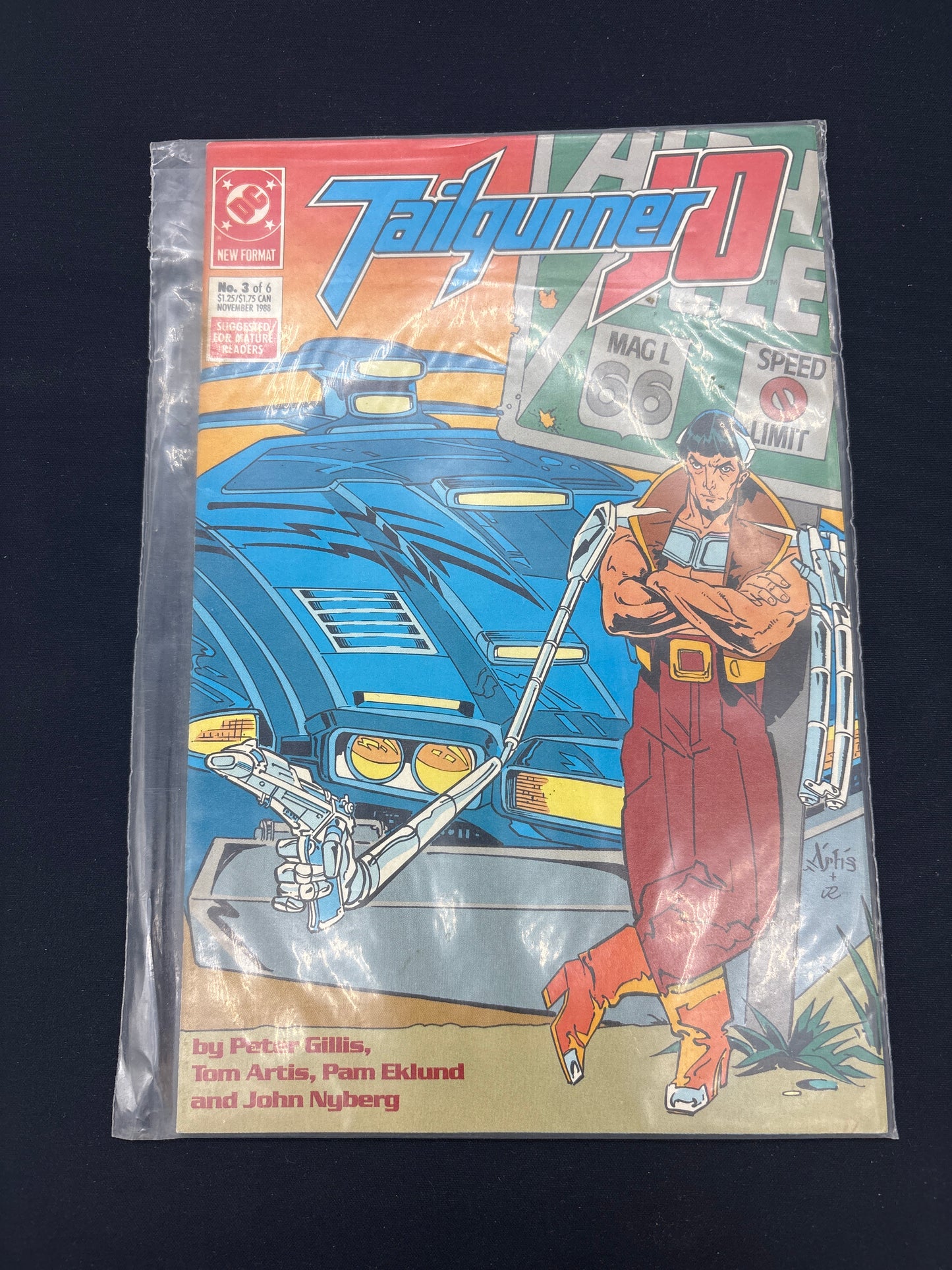 Auction Lot 84: DC Comics Tailgunner Jo Issue 3 Comic Book