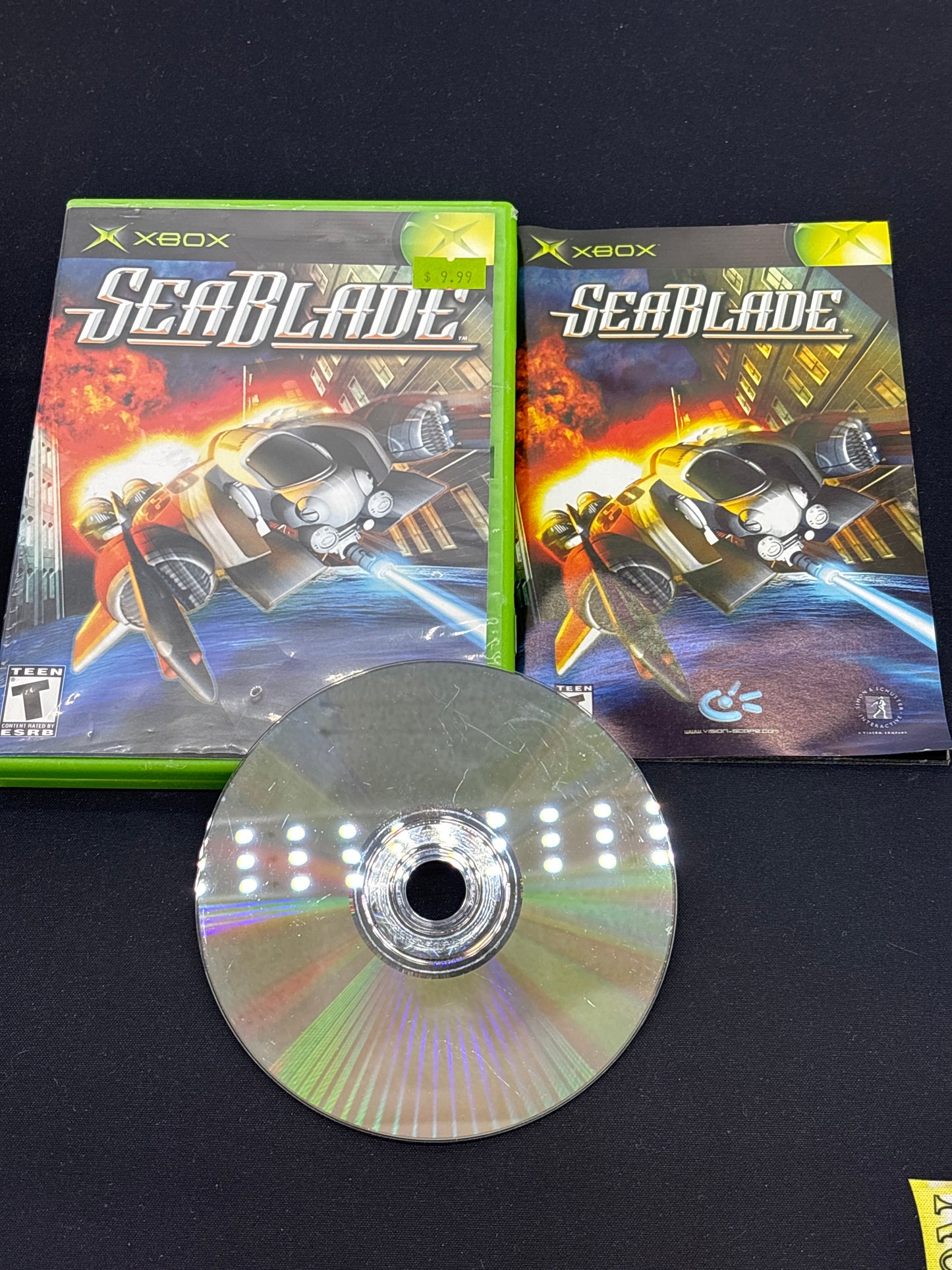 Auction Lot 111: XBOX Video Game SeaBlade CIB