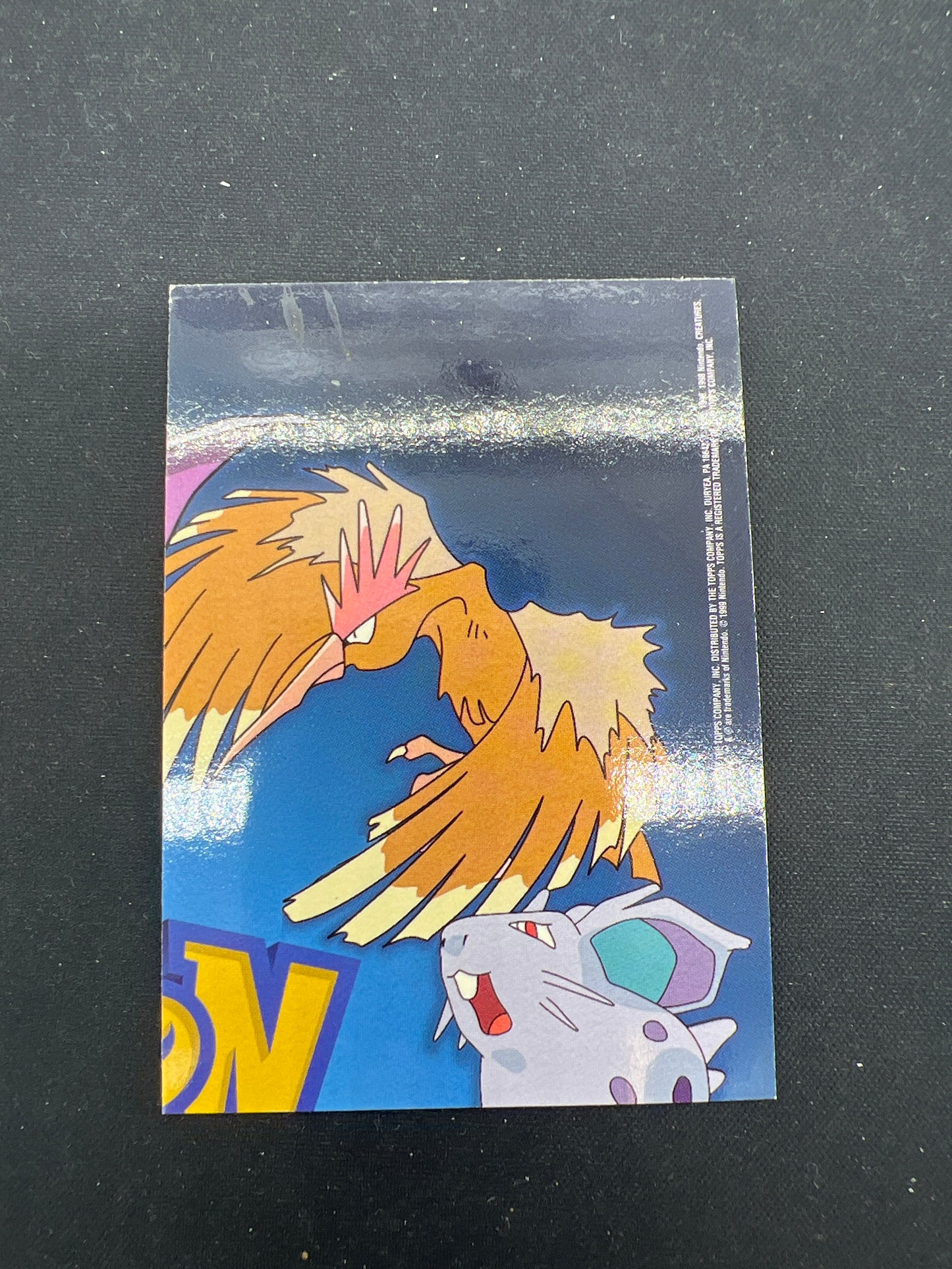 Auction Lot 267: Pokemon Topps Chrome TV7 Professor Oak Conditions Vary