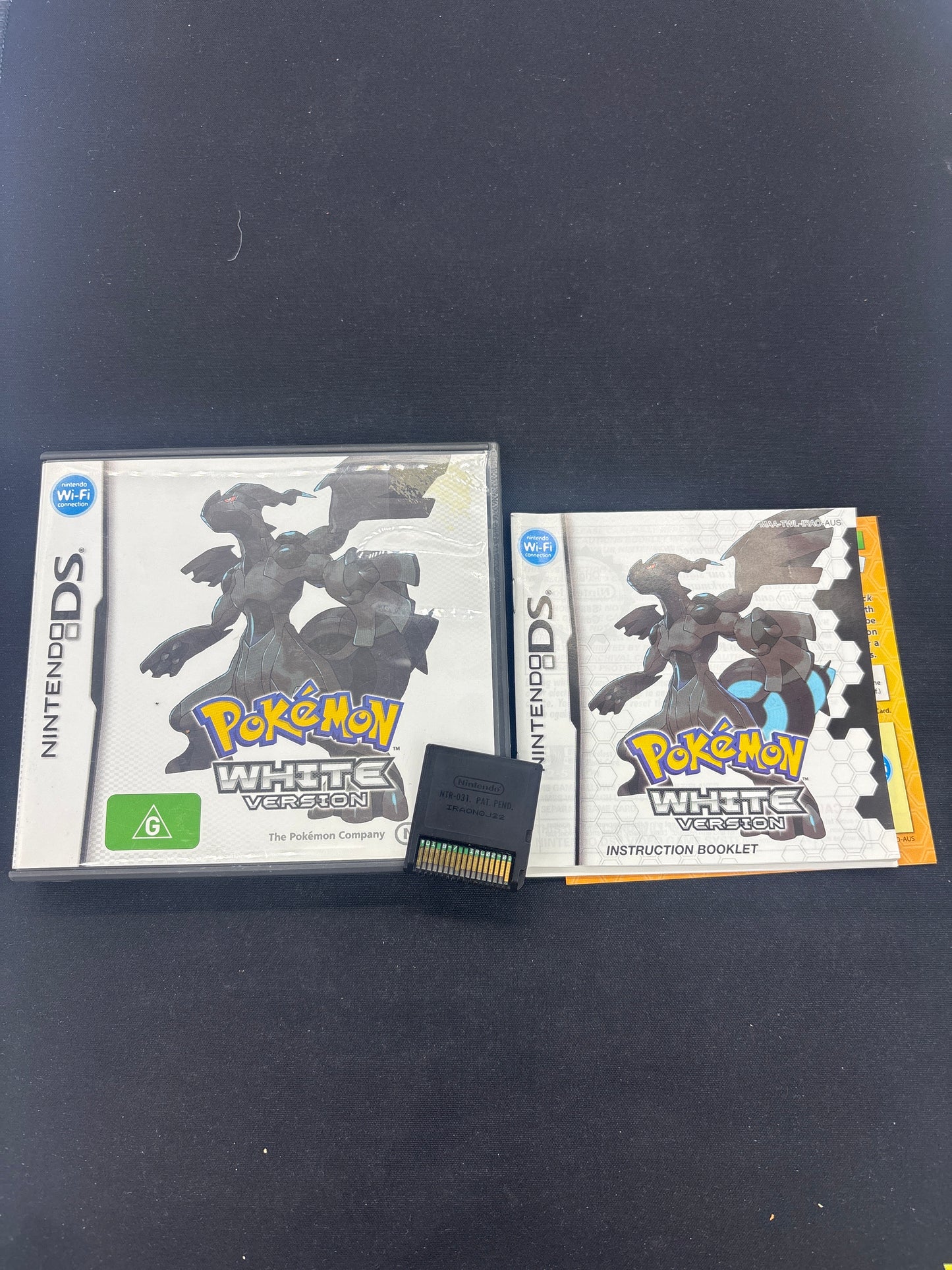 Auction Lot 144: Nintendo DS Pokemon White Version With Case & Cartridge