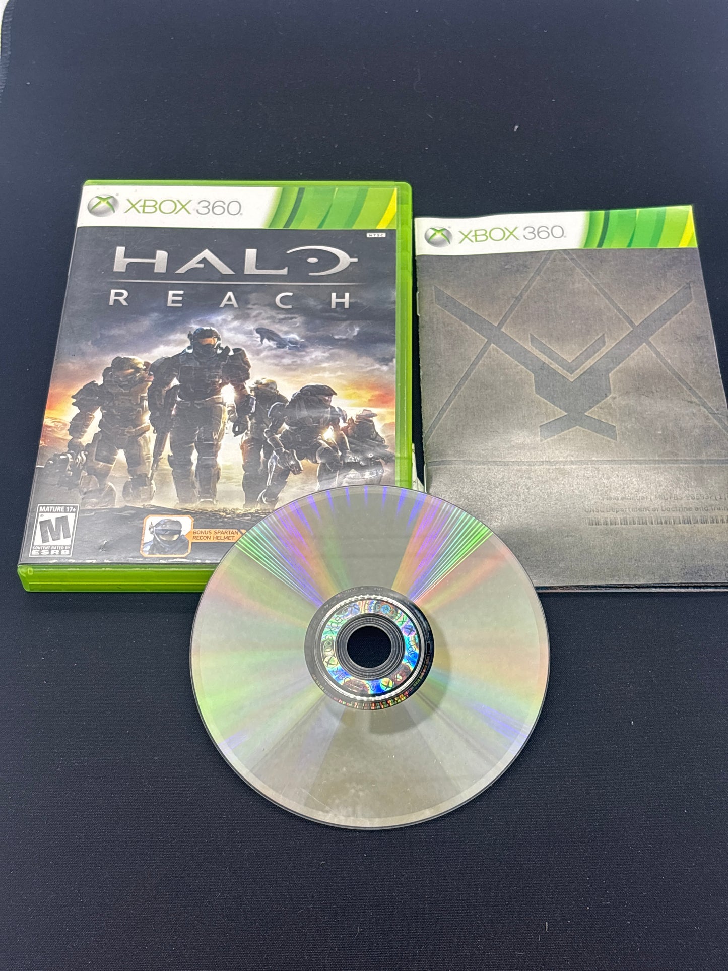 Auction Lot 54: XBOX 360 Halo Reach With Case & Disc