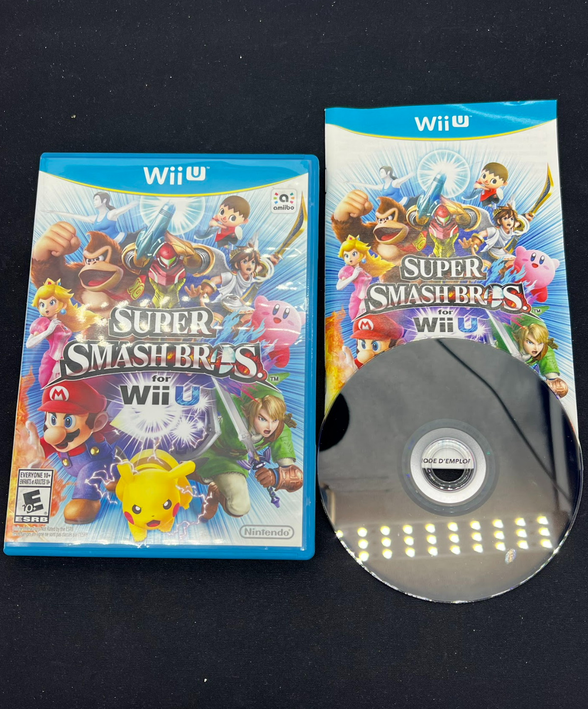Auction Lot 25: Nintendo WiiU Video Game Super Smash Bros CIB