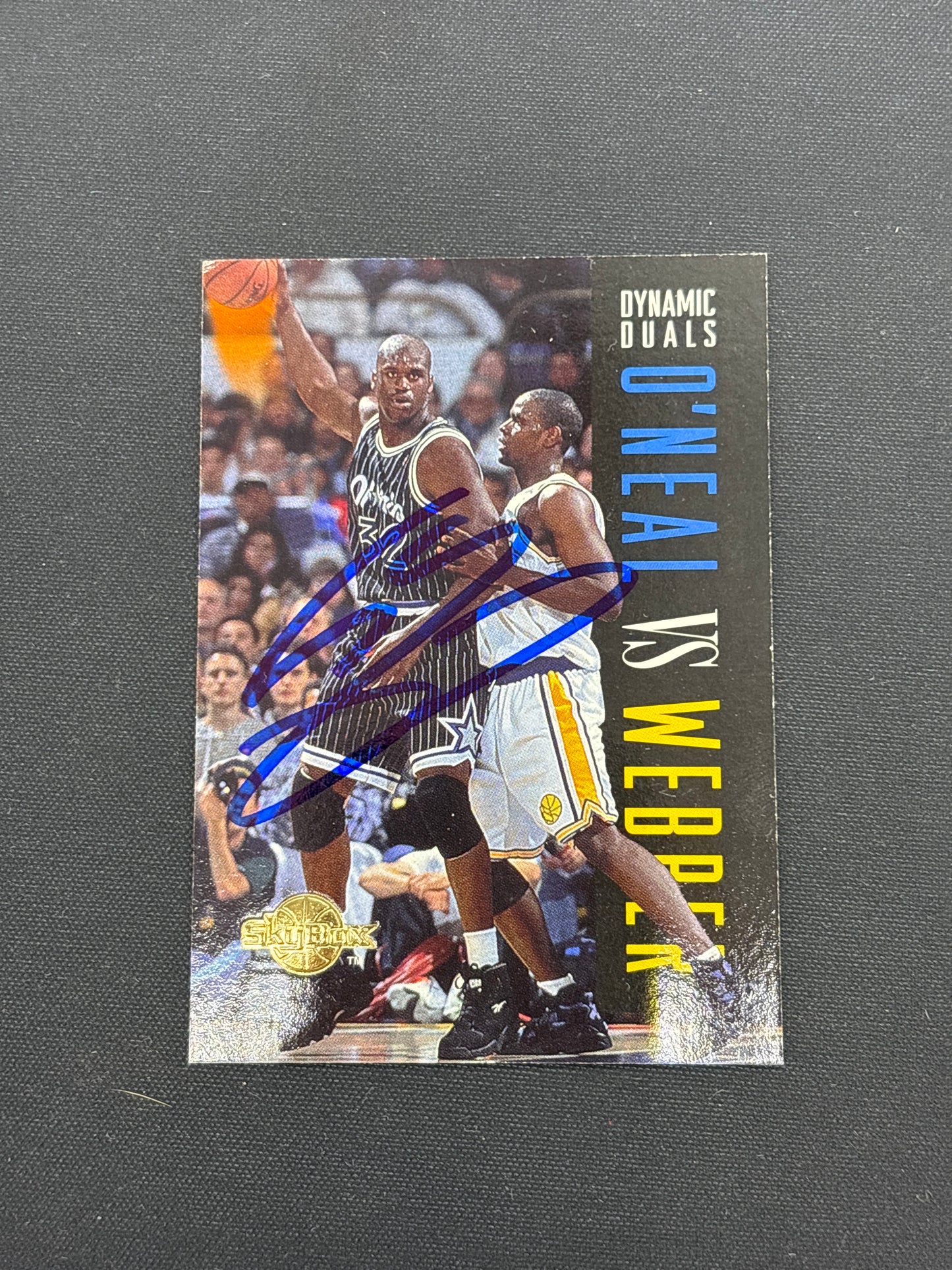 Auction Lot 122: Signed Shaquille O’Neal On Card Autograph Card Conditions Vary
